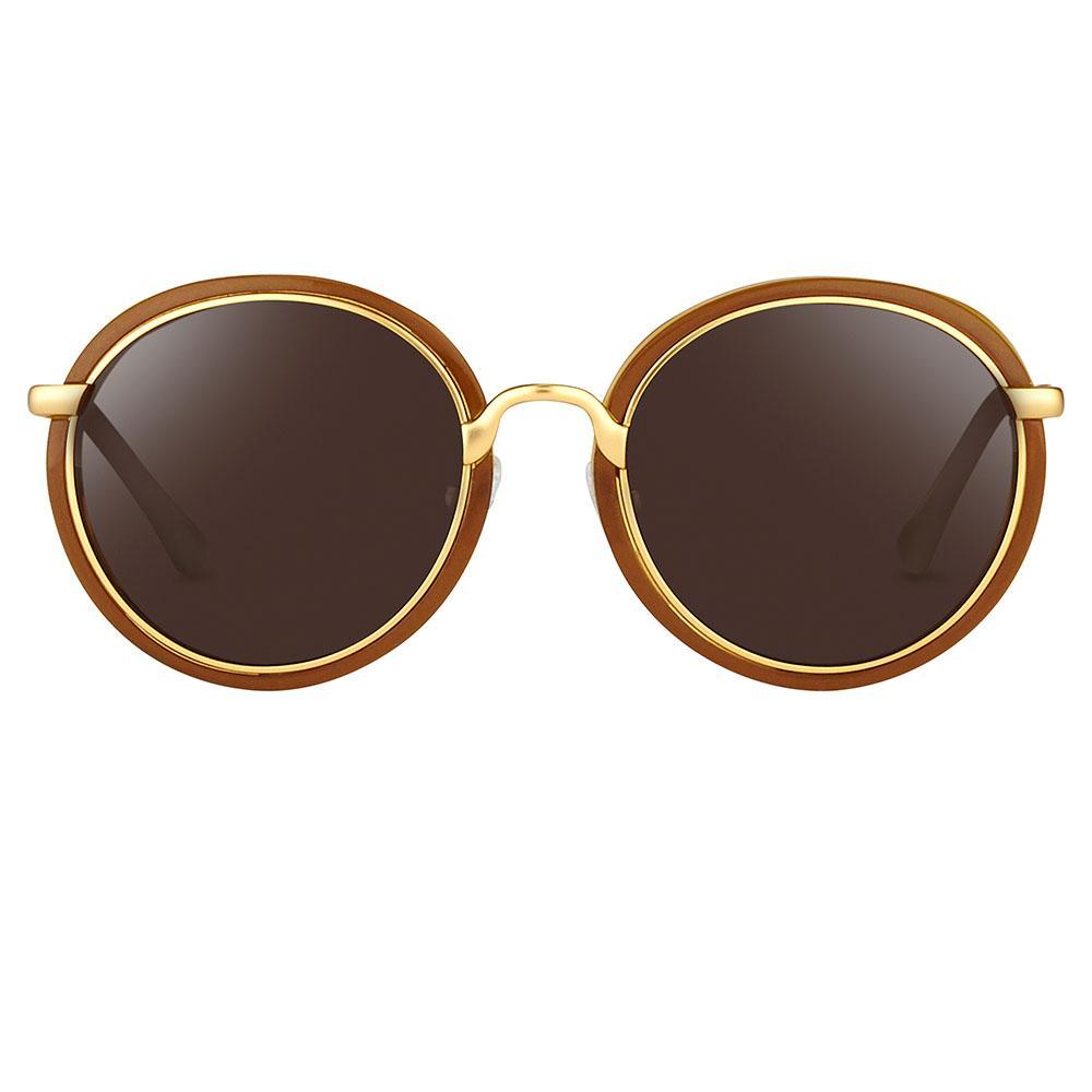Color_DVN78C10SUN - Dries van Noten 78 C10 Oval Sunglasses