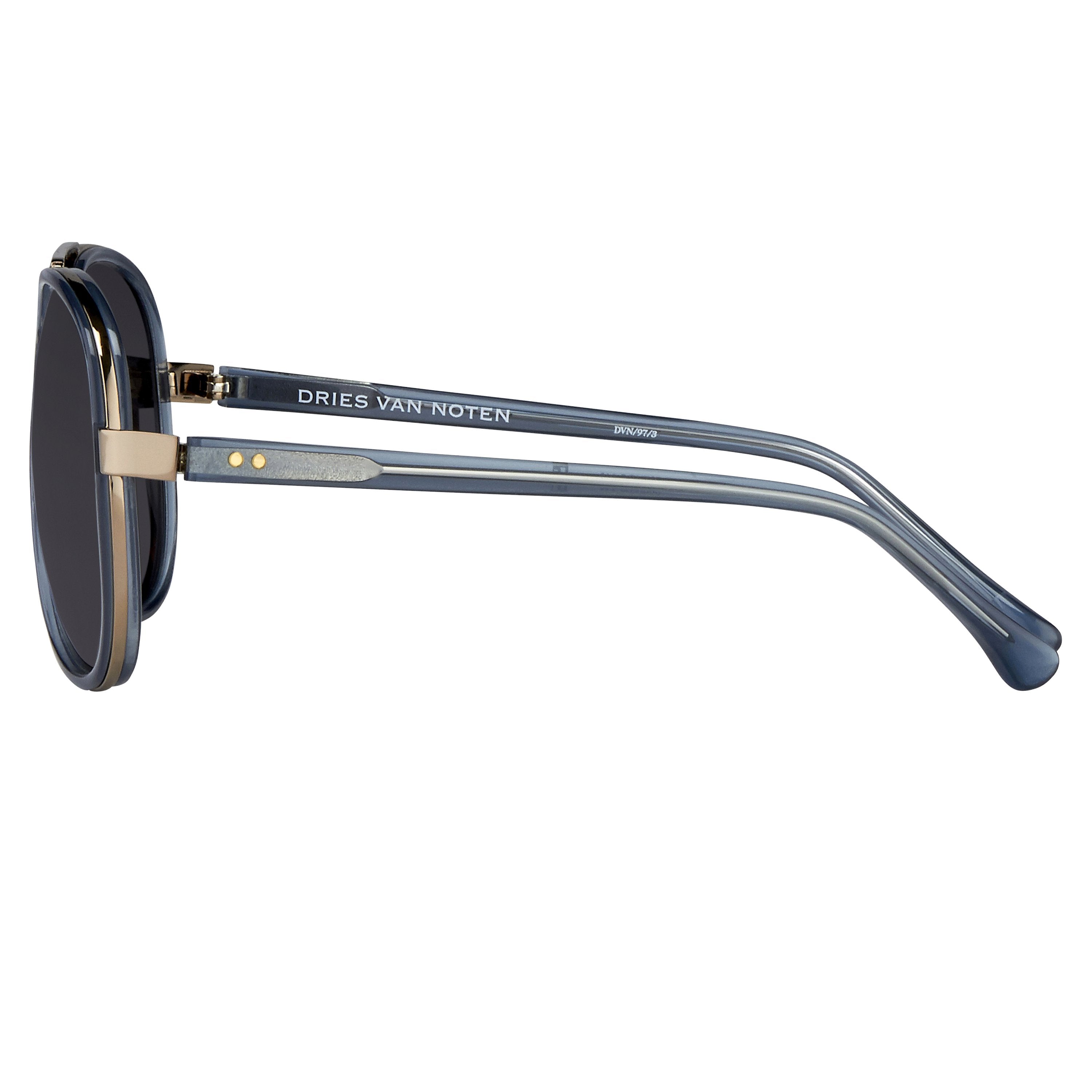 Color_DVN97C3SUN - Dries van Noten 97 C3 Aviator Sunglasses