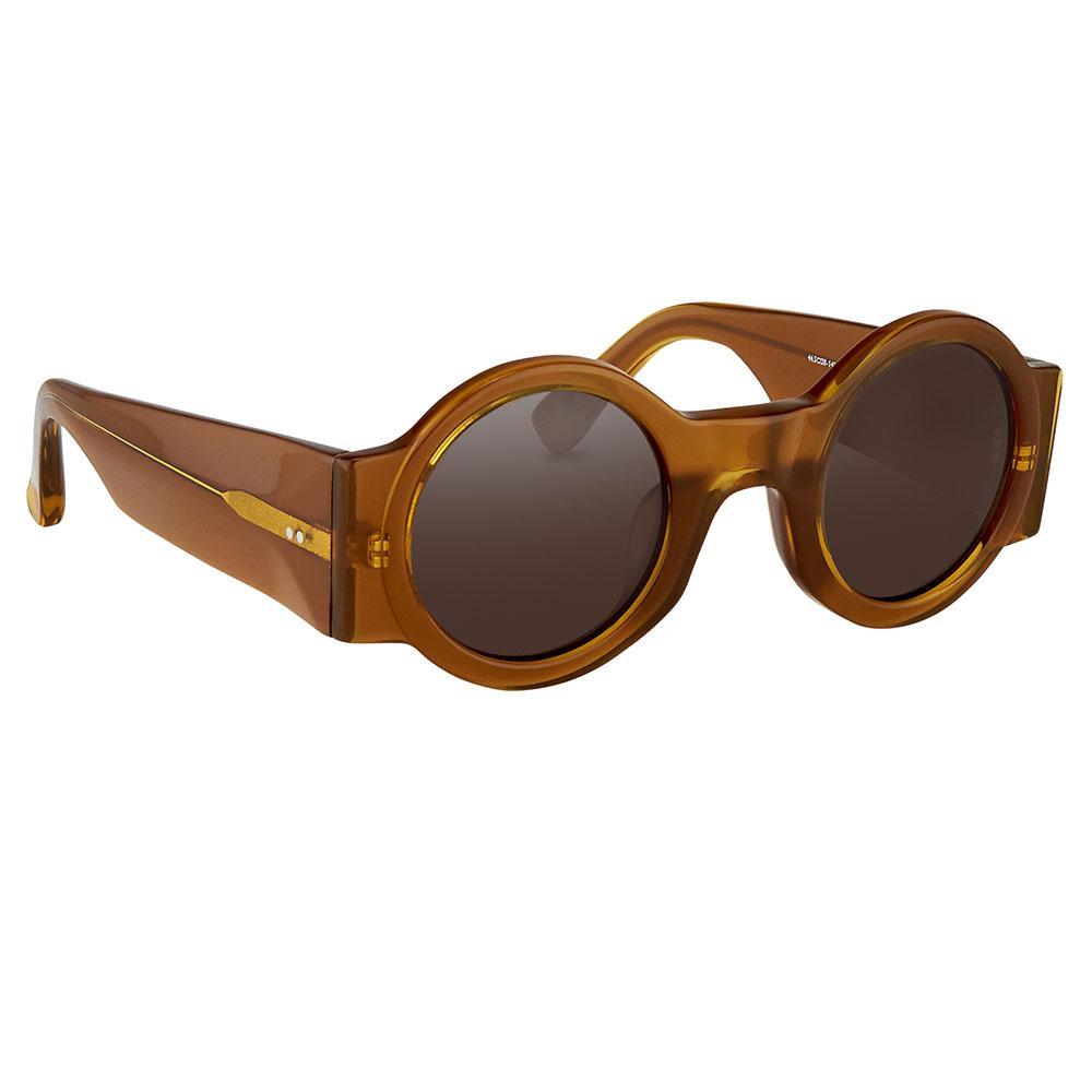 Color_DVN98C10SUN - Dries van Noten 98 C10 Round Sunglasses