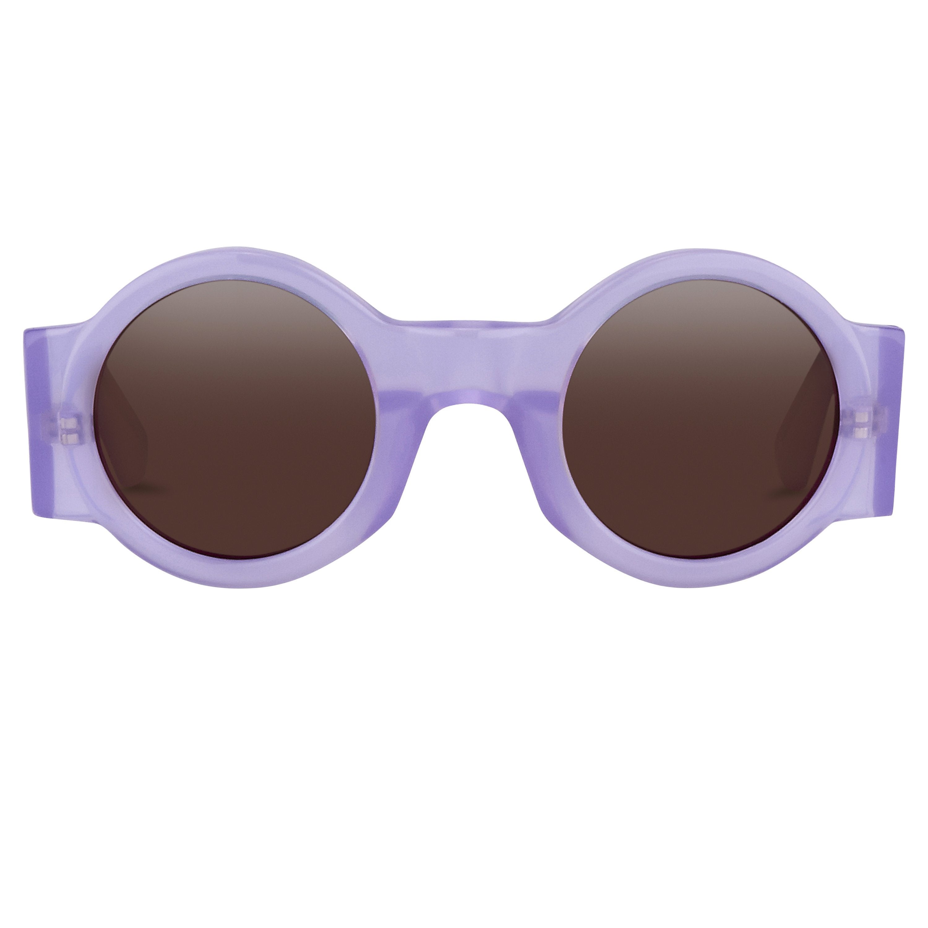 Color_DVN98C12SUN - Dries van Noten 98 C12 Round Sunglasses