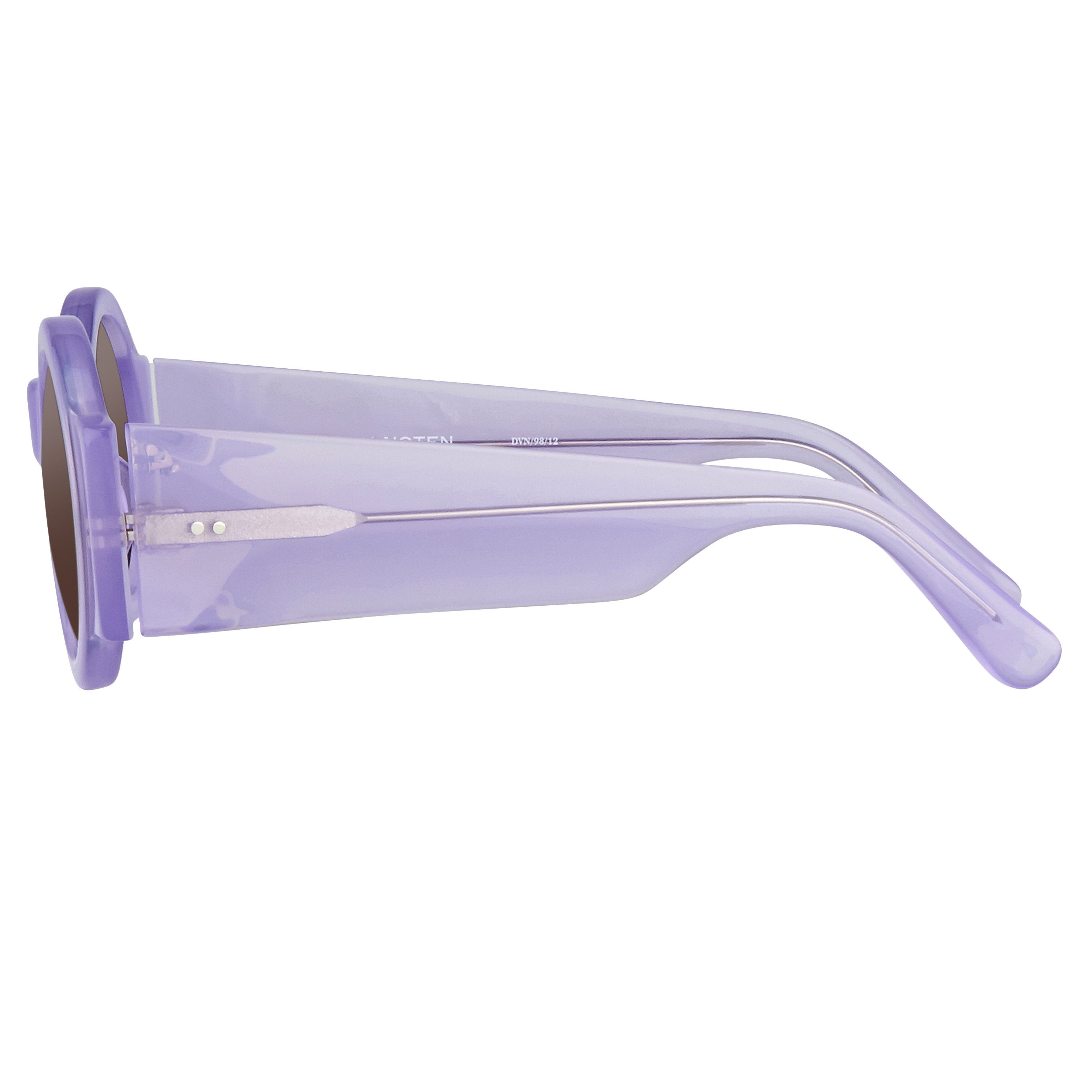 Color_DVN98C12SUN - Dries van Noten 98 C12 Round Sunglasses