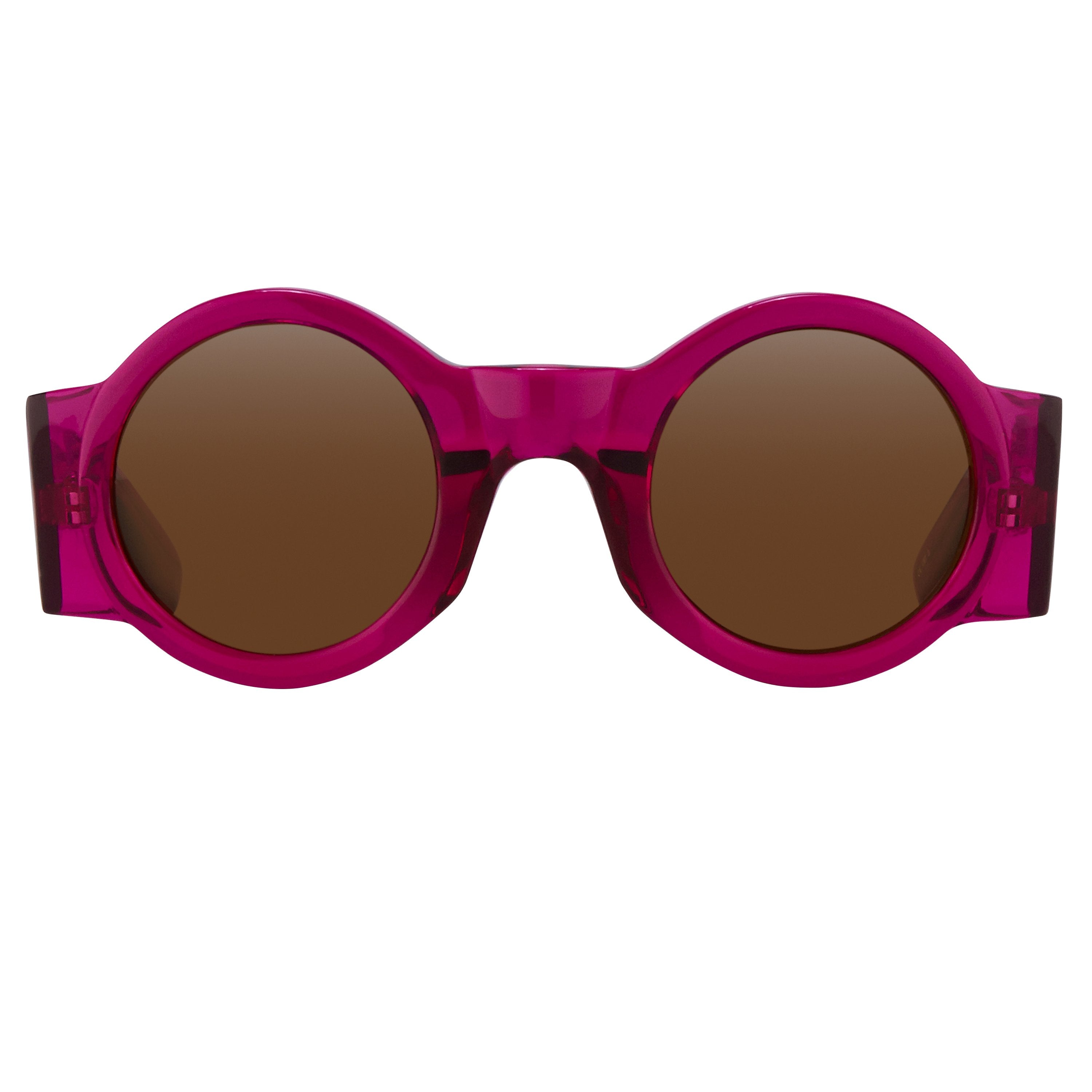 Color_DVN98C7SUN - Dries van Noten 98 C7 Round Sunglasses