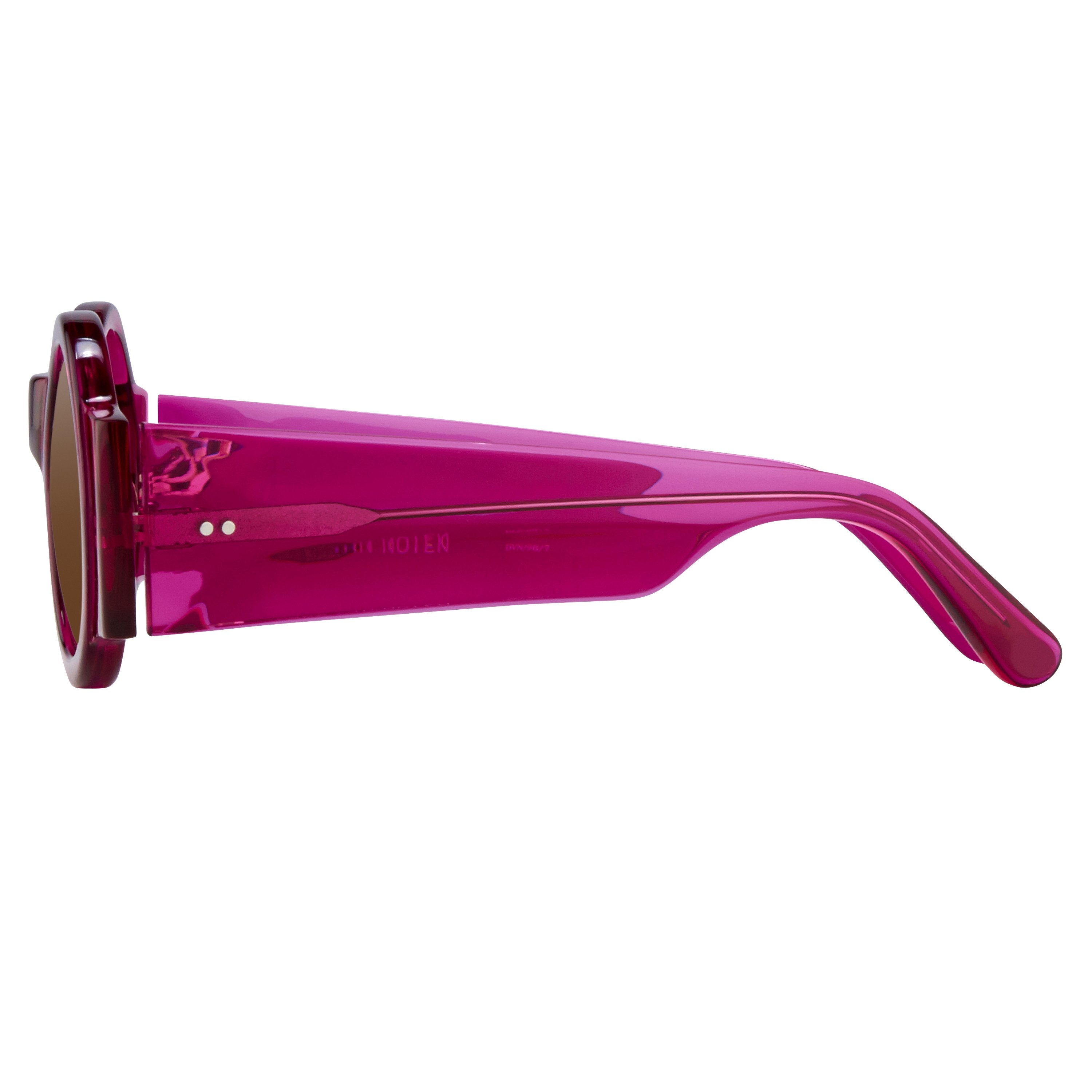 Color_DVN98C7SUN - Dries van Noten 98 C7 Round Sunglasses