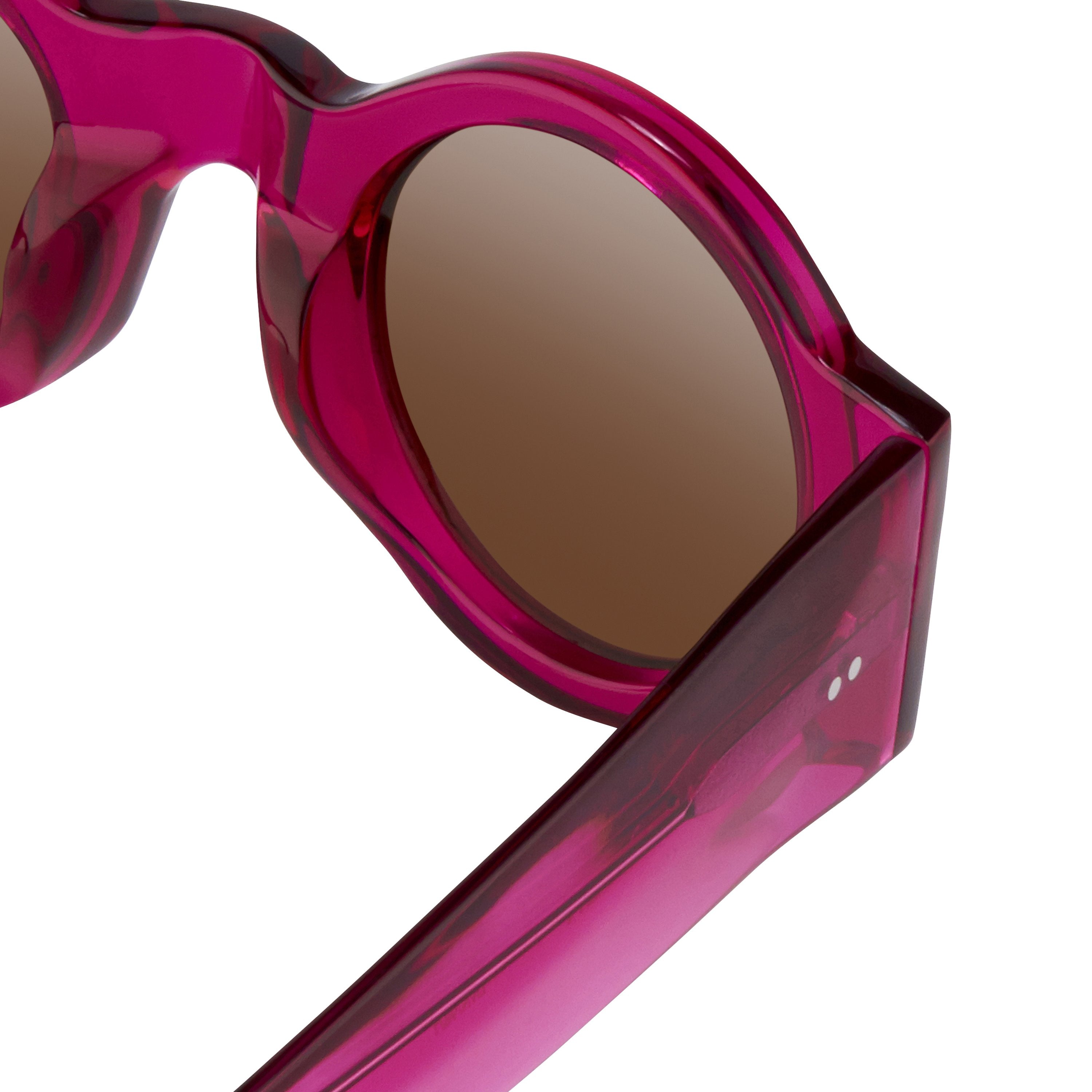 Color_DVN98C7SUN - Dries van Noten 98 C7 Round Sunglasses