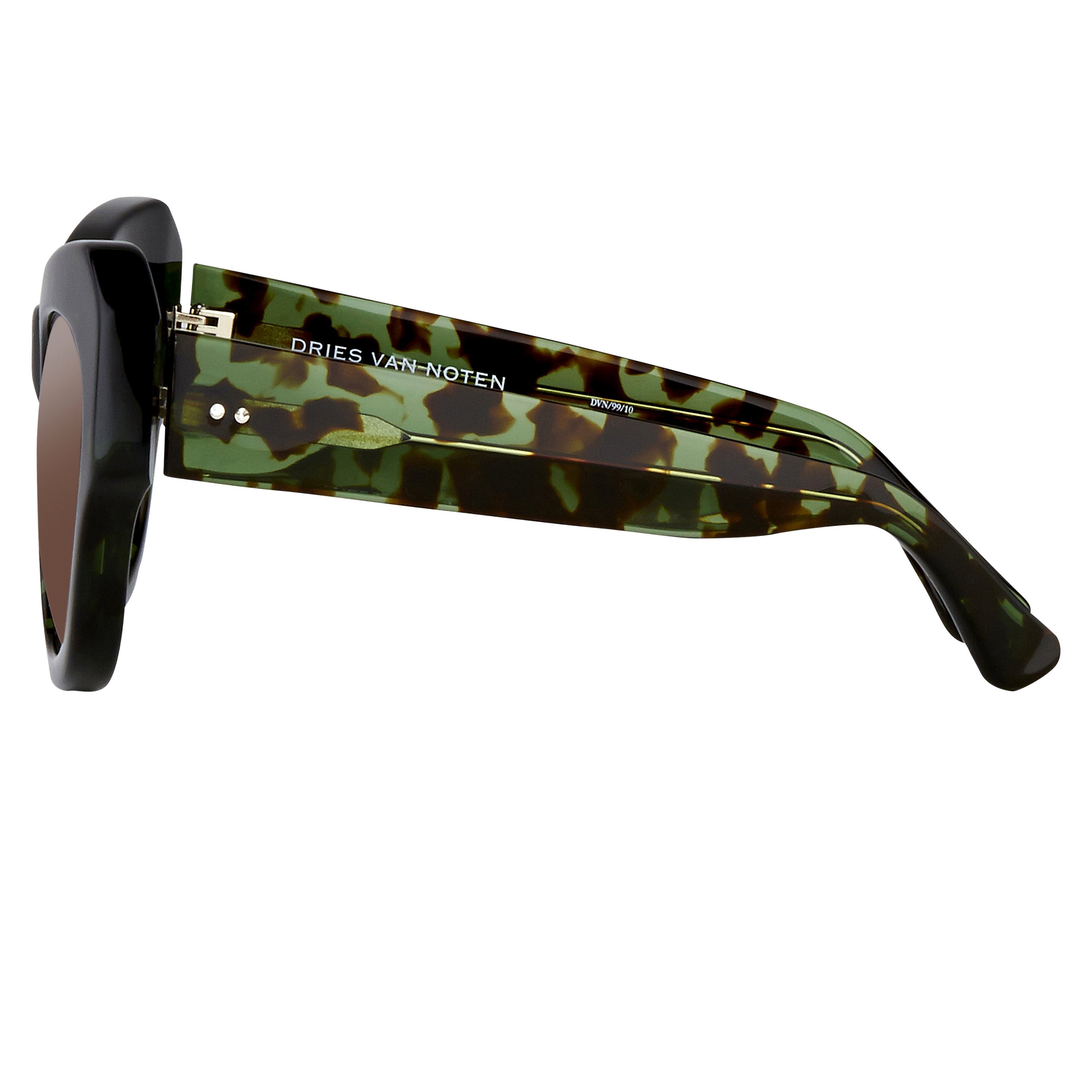 Color_DVN99C10SUN - Dries van Noten 99 C10 Angular Sunglasses