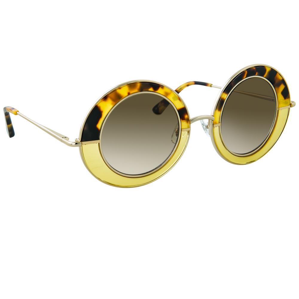 Color_EDM27C3SUN - Erdem 27 C3 Round Sunglasses