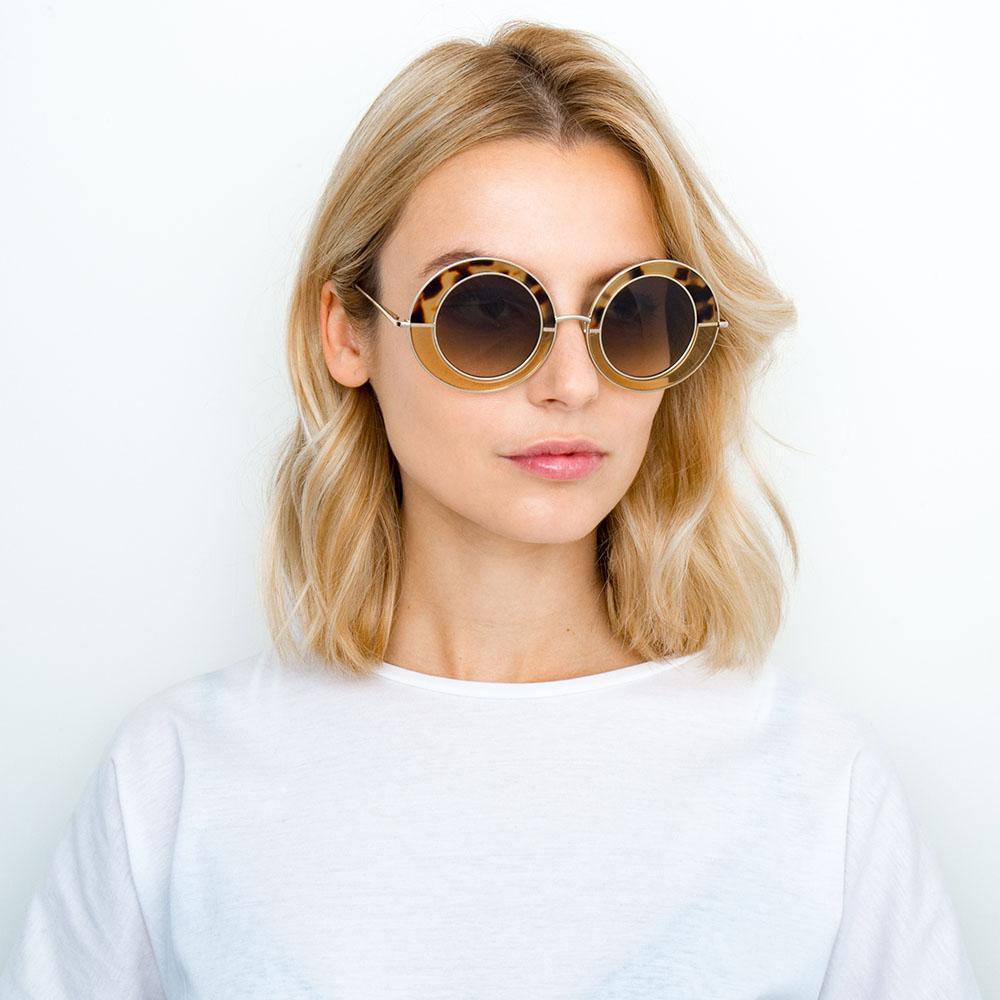 Color_EDM27C3SUN - Erdem 27 C3 Round Sunglasses