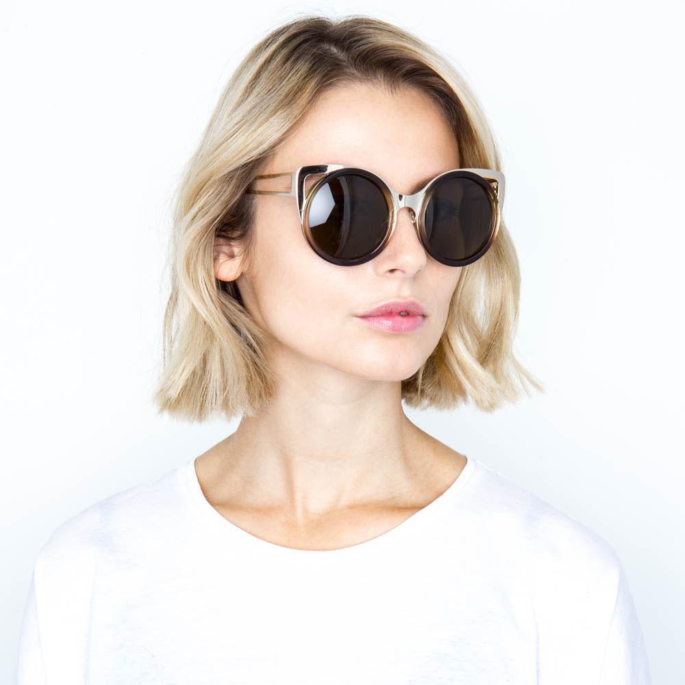 Color_EDM4C11SUN - Erdem 4 C11 Cat Eye Sunglasses