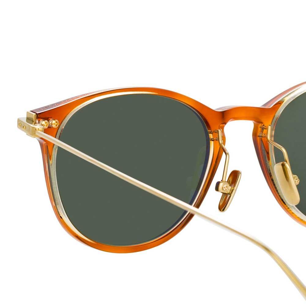 Color_LF01C11SUN - Linda Farrow Linear Fuller C11 D-FrameSunglasses