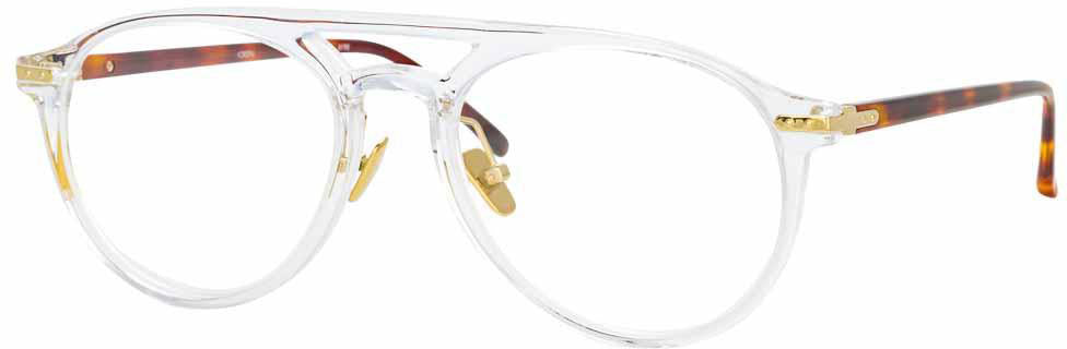Color_LF23C4OPT - Linda Farrow Linear Ando C4 Aviator Optical Frame