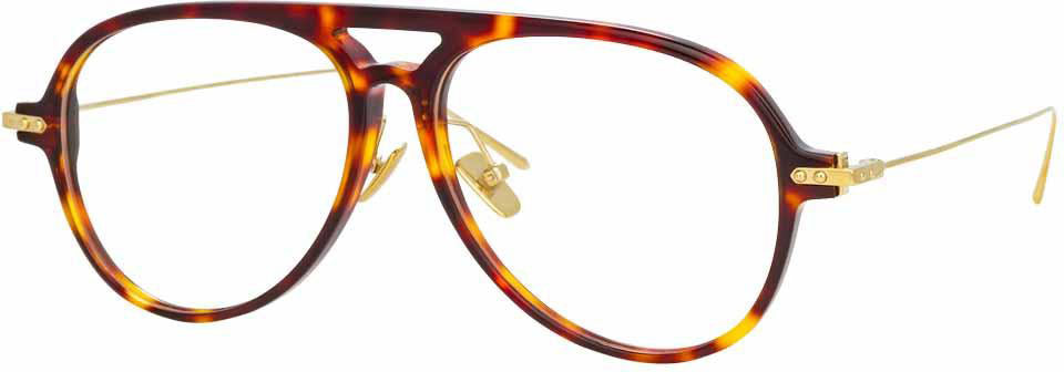 Color_LF24C2OPT - Linda Farrow Linear Gilles C2 Aviator Optical Frame