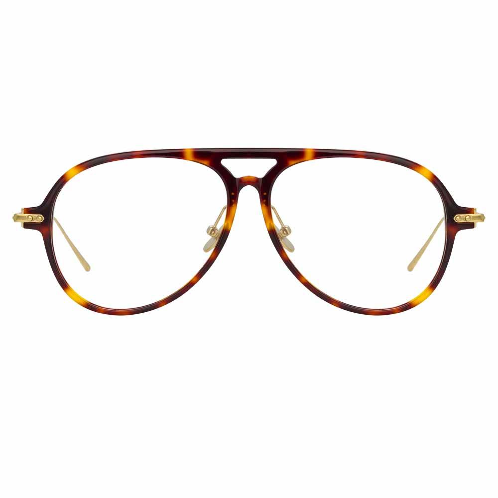 Color_LF24C2OPT - Linda Farrow Linear Gilles C2 Aviator Optical Frame
