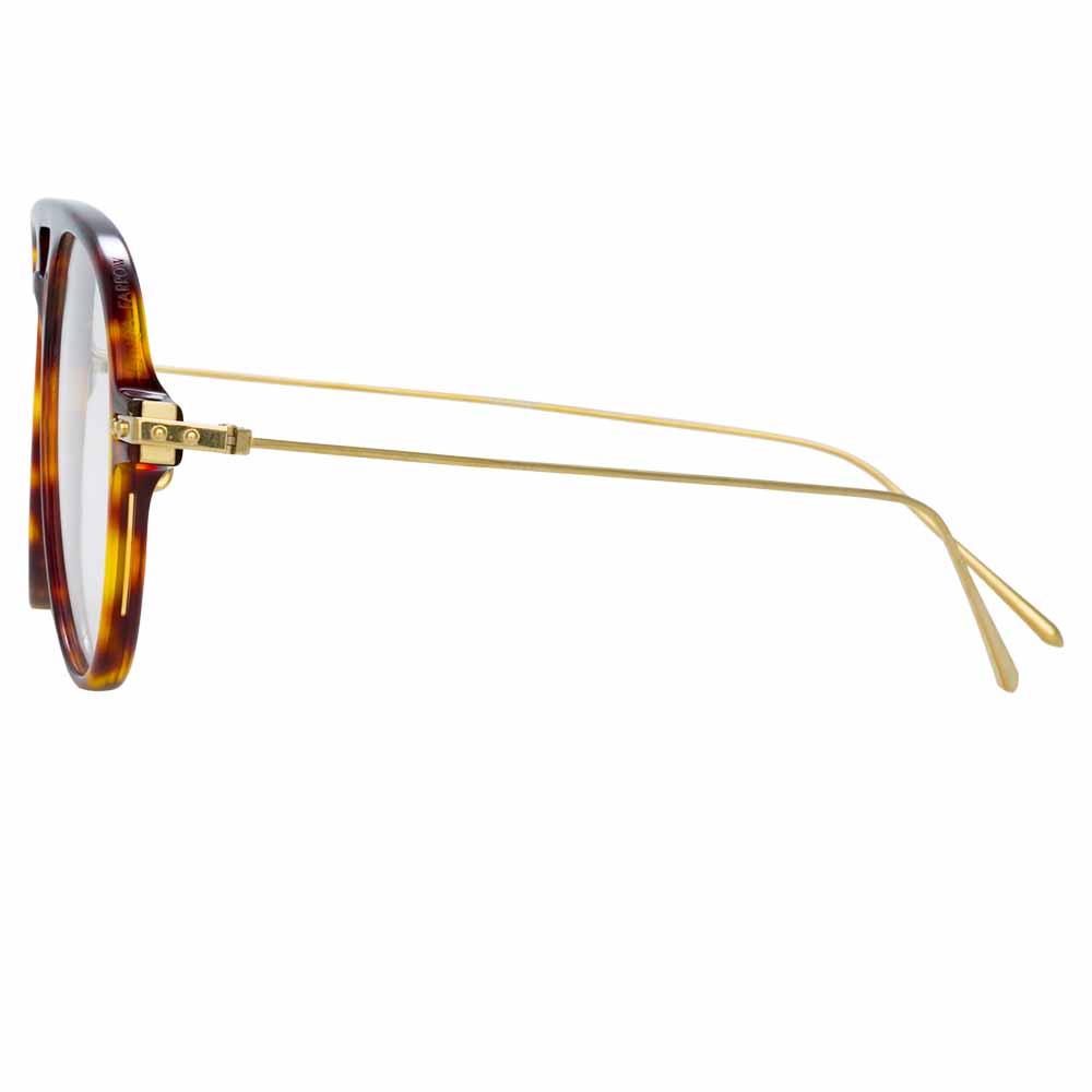 Color_LF24C2OPT - Linda Farrow Linear Gilles C2 Aviator Optical Frame
