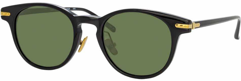 Color_LF25C7SUN - Bay D-Frame Sunglasses in Black - Default Title / LF25C10SUN