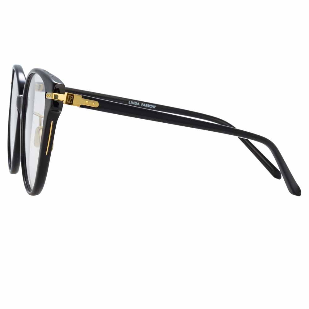 Color_LF26C1OPT - Linda Farrow Linear Arch C1 Cat Eye Optical Frame