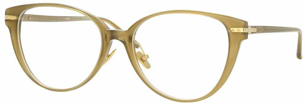 Color_LF26C5OPT - Linda Farrow Linear Arch C5 Cat Eye Optical Frame
