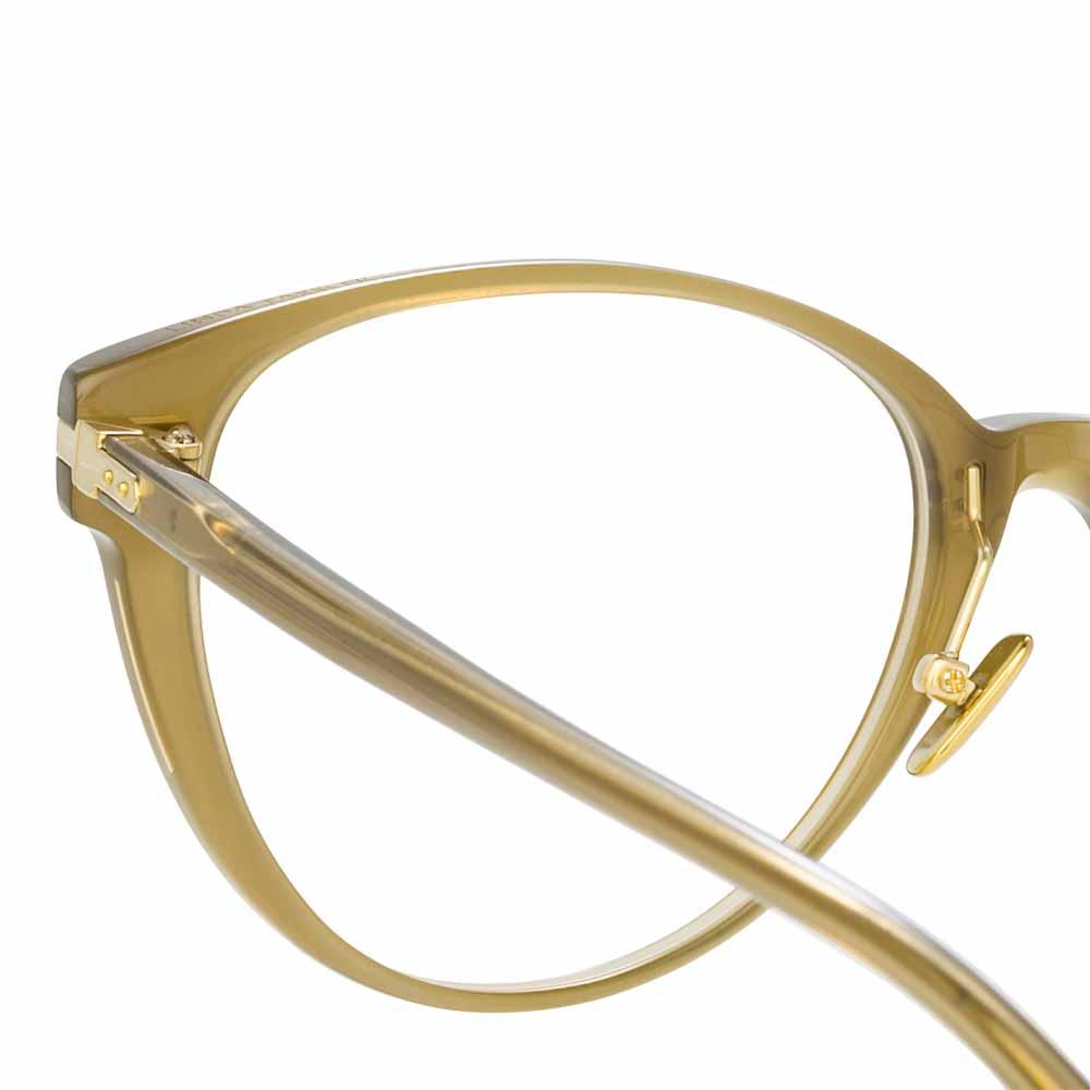 Color_LF26C5OPT - Linda Farrow Linear Arch C5 Cat Eye Optical Frame