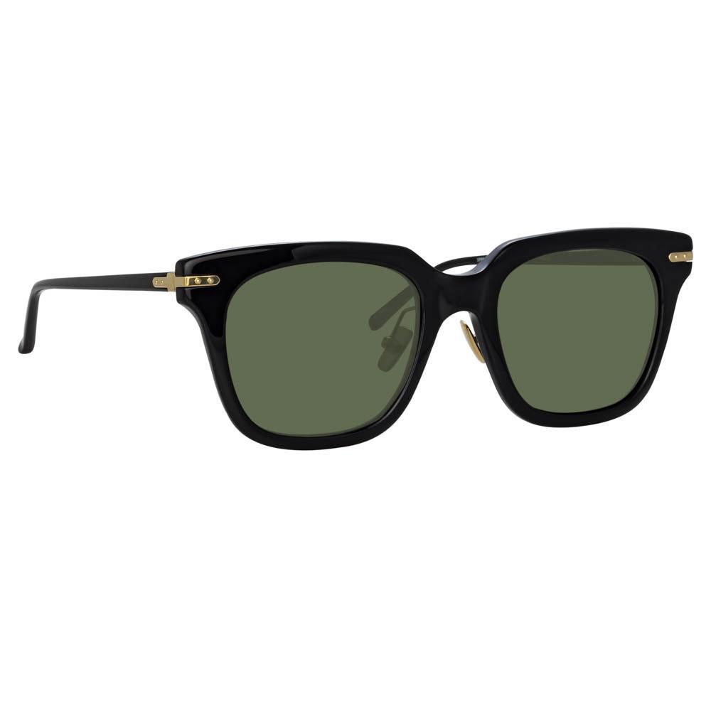 Color_LF28C5SUN - Empire D-Frame Sunglasses in Black