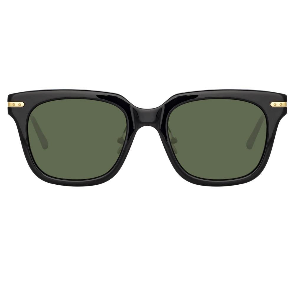 Color_LF28C5SUN - Empire D-Frame Sunglasses in Black