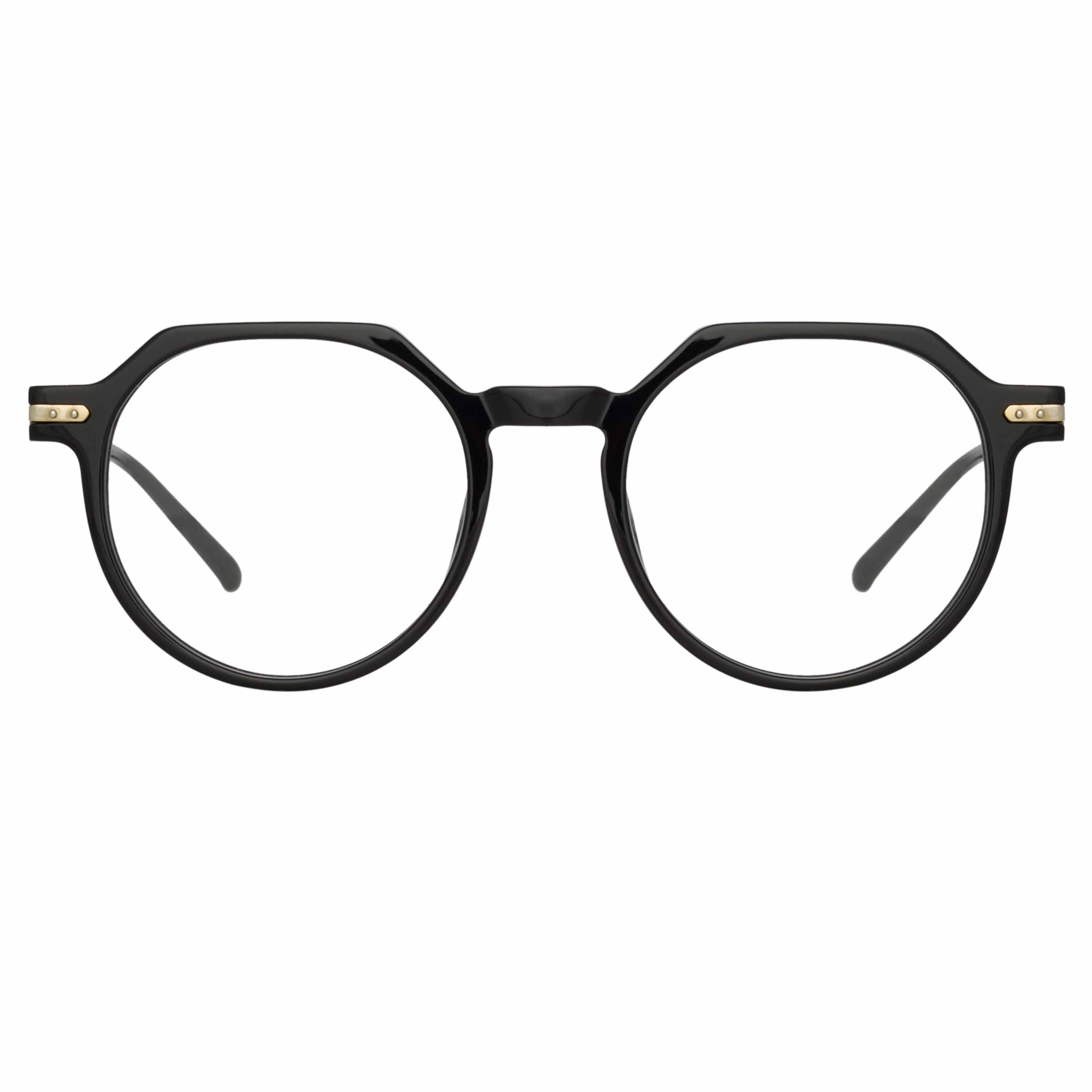 Color_LF50C1OPT - Griffin Oval Optical Frame in Black