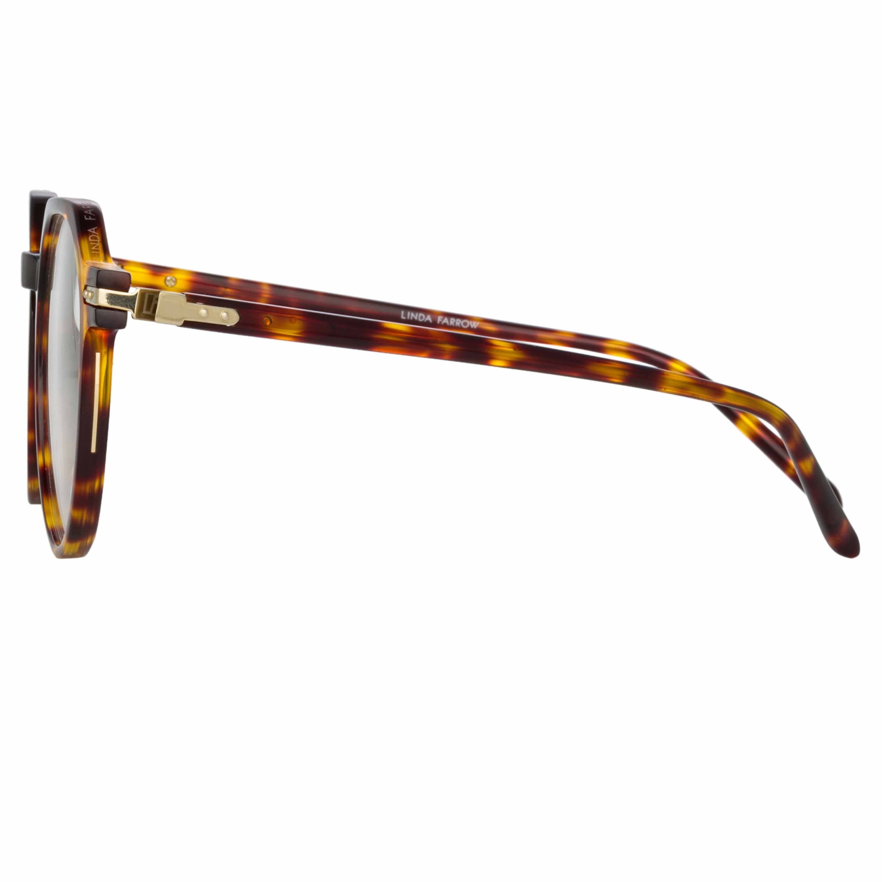 Color_LF50C2OPT - Griffin Oval Optical Frame in Tortoiseshell