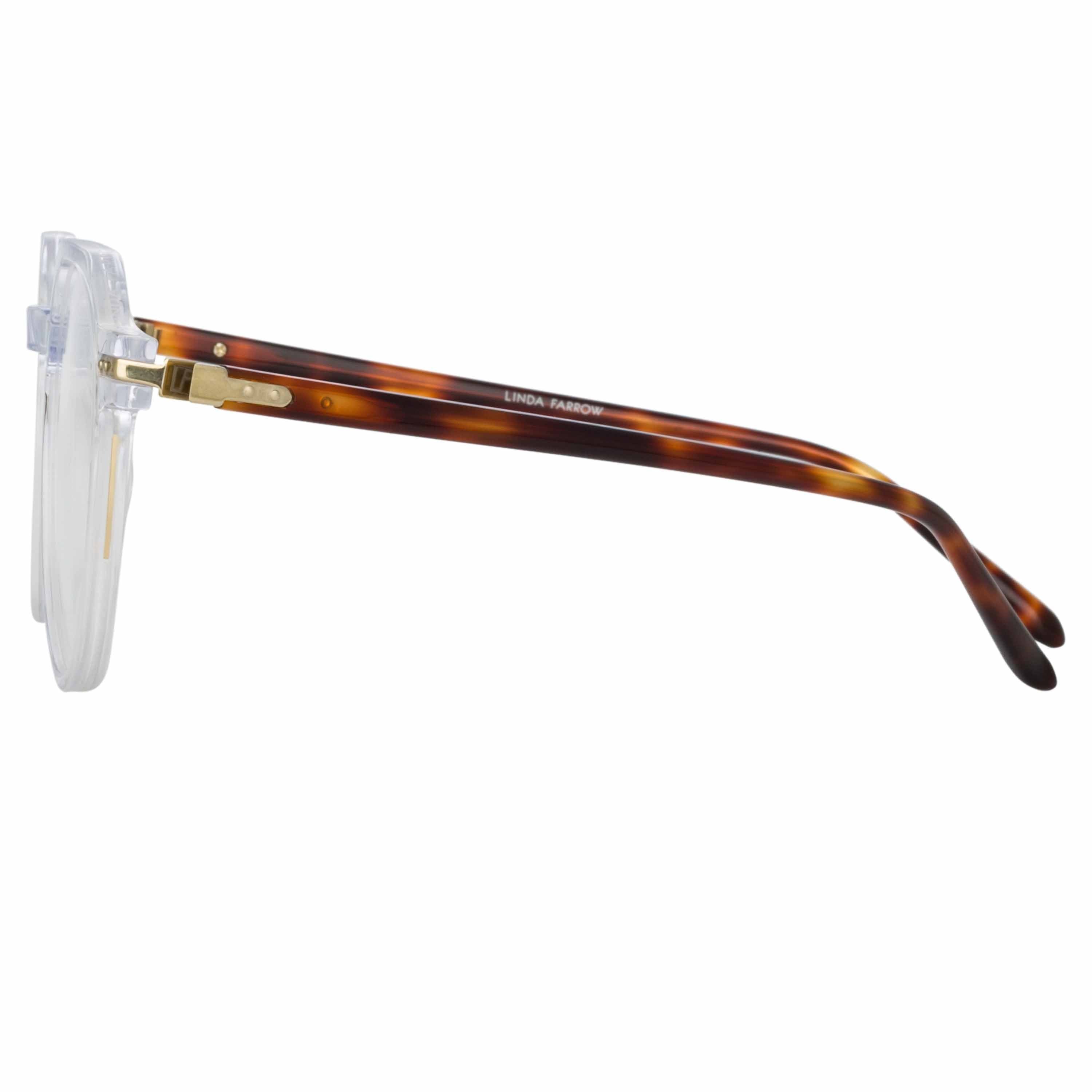Color_LF50C3OPT - Griffin Oval Optical Frame in Clear