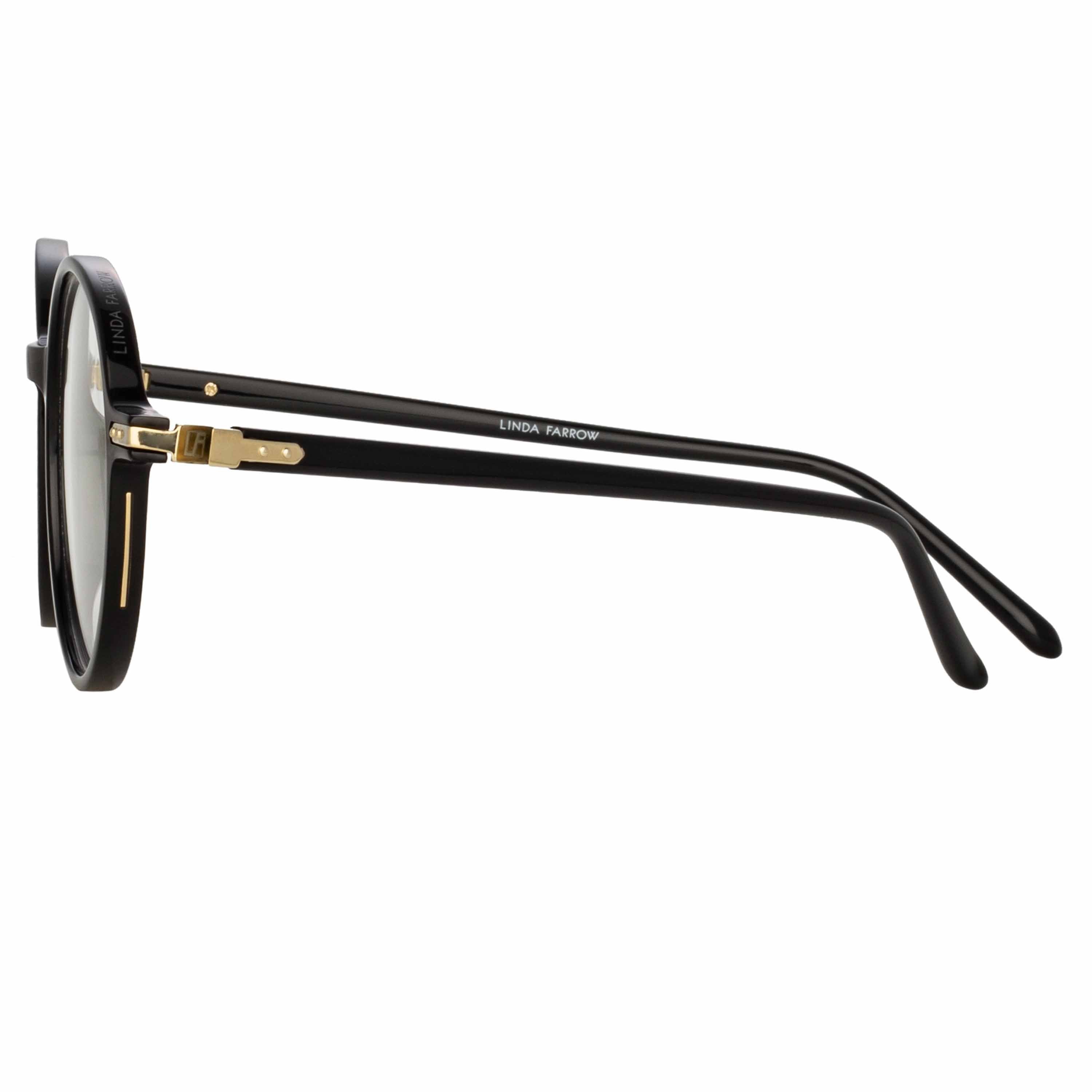 Color_LF51C1OPT - Merrick Oval Optical Frame in Black
