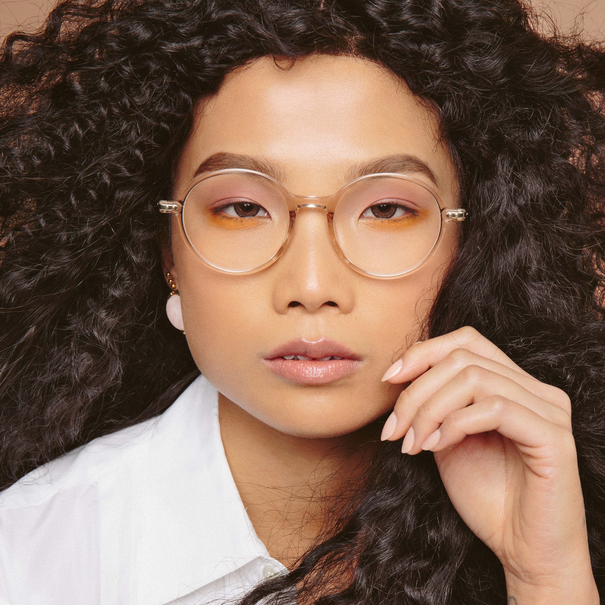 Color_LF51C4OPT - Merrick Oval Optical Frame in Nectarine