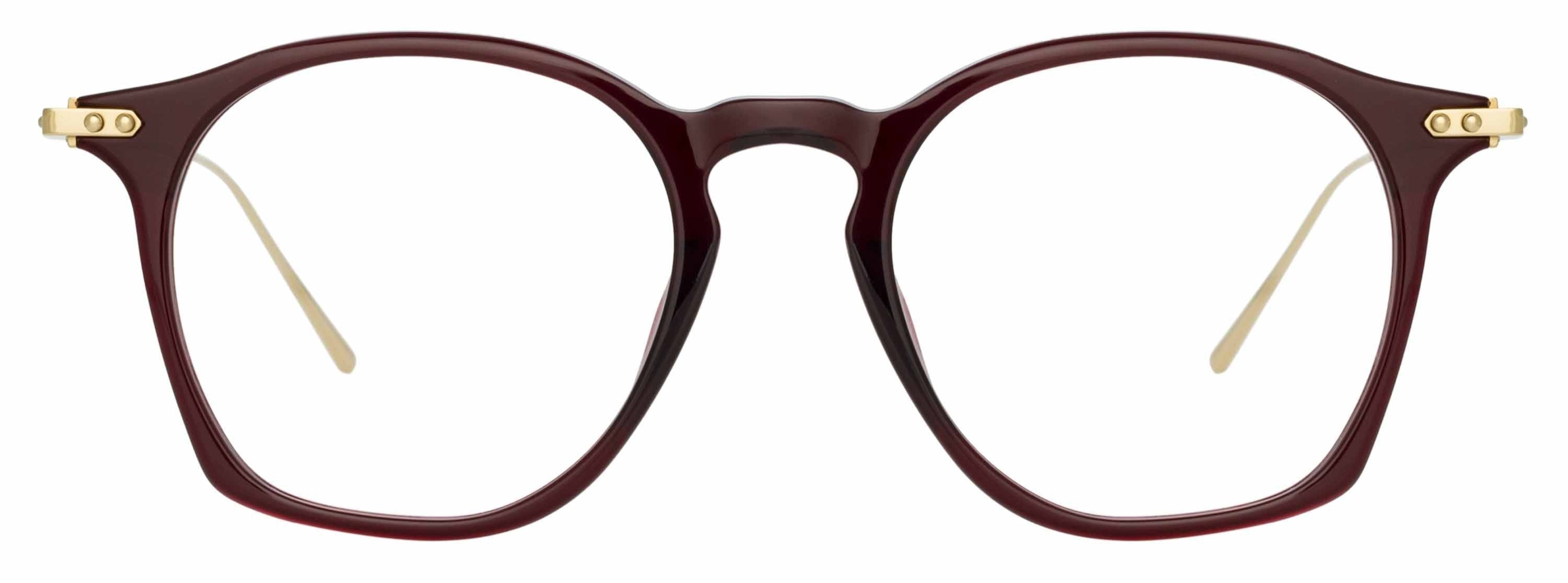 Color_LF52C5OPT - Mila Square Optical Frame in Burgundy