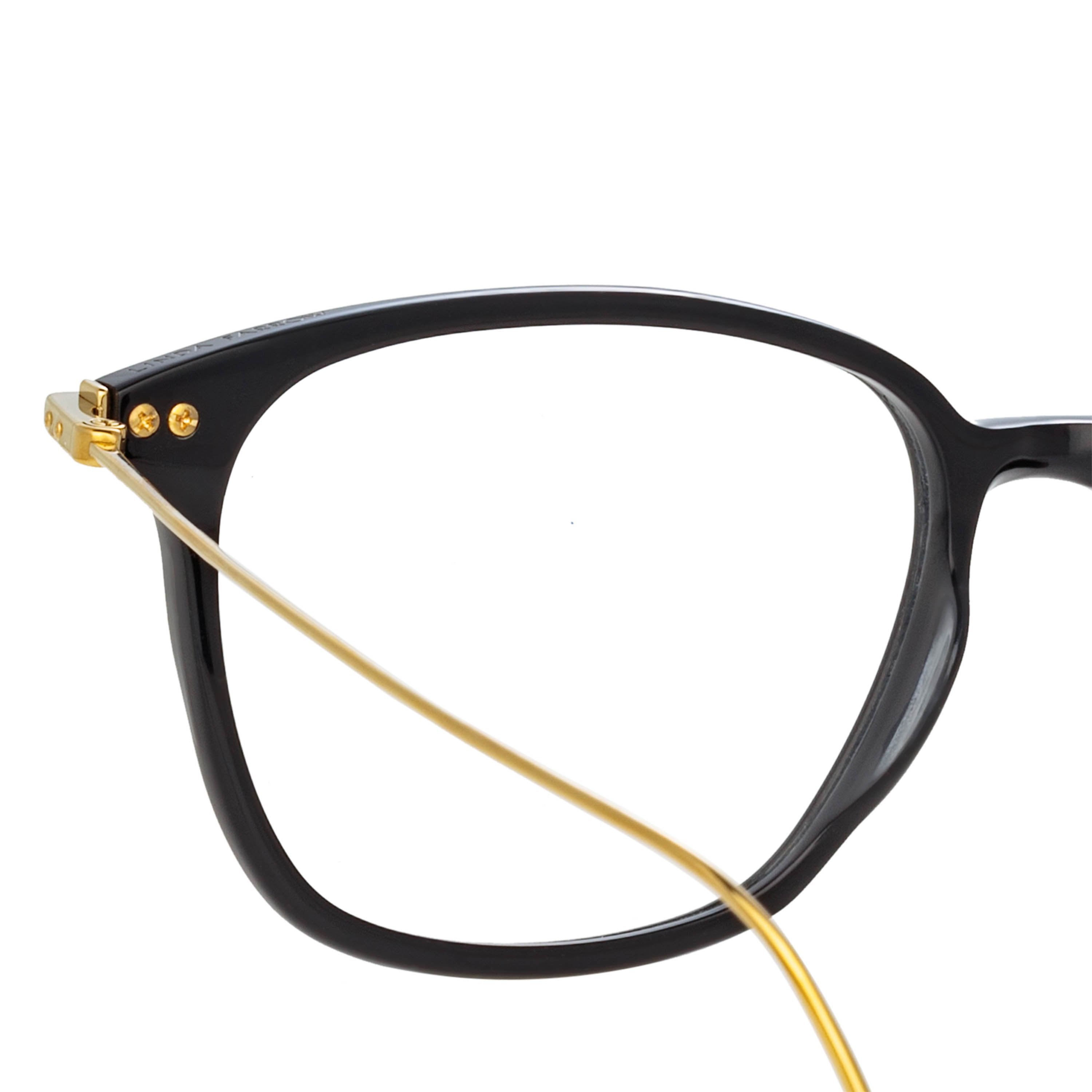 Color_LF53C1OPT - Coffey Rectangular Optical Frame in Black