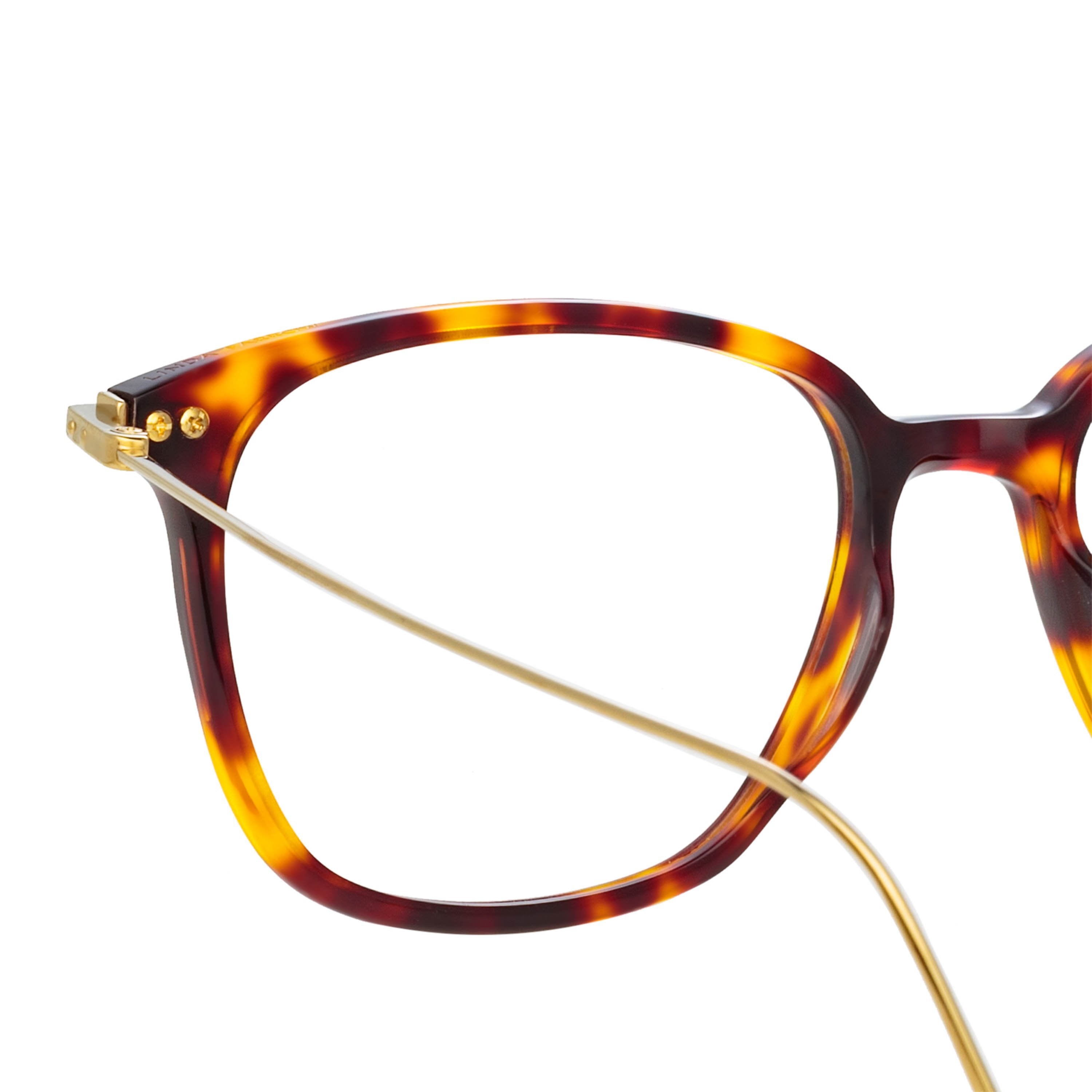 Color_LF53C2OPT - Coffey Rectangular Optical Frame in Tortoiseshell