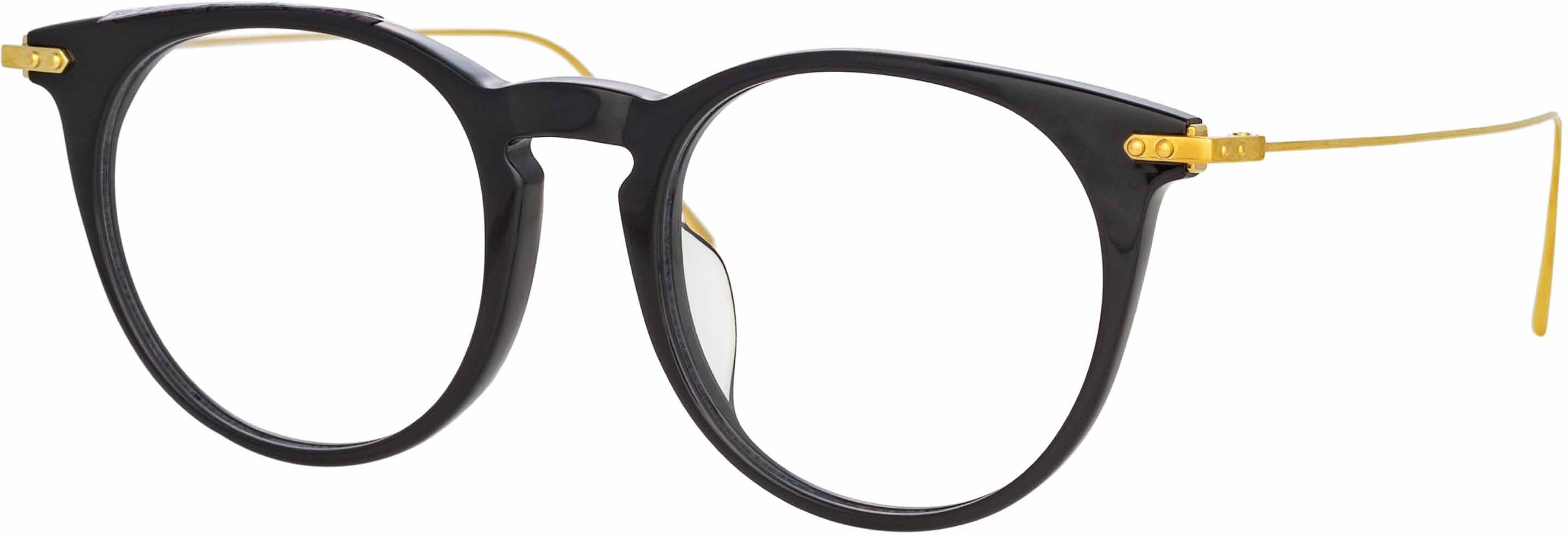 Color_LF54C1OPT - Ellis Oval Optical Frame in Black