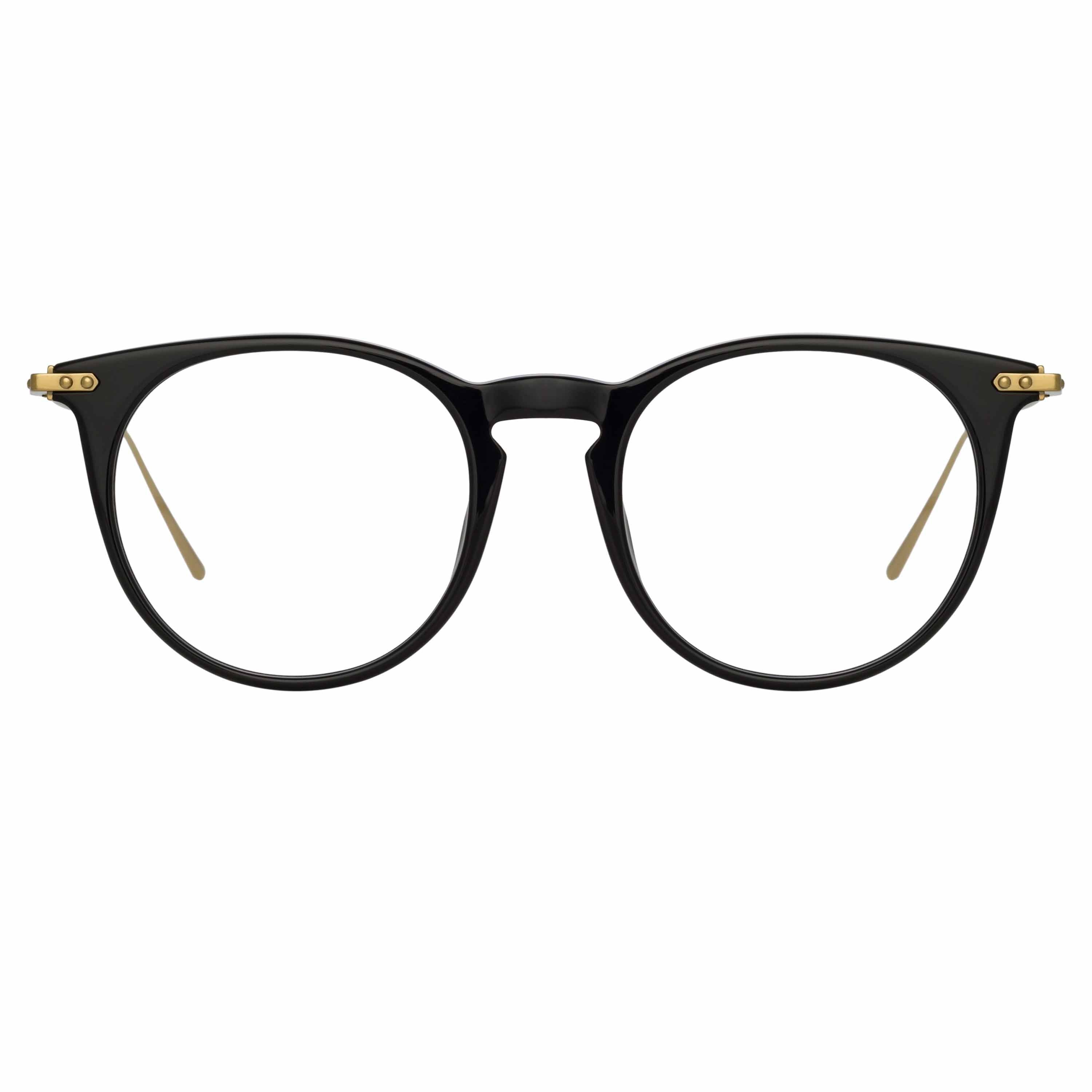 Color_LF54C1OPT - Ellis Oval Optical Frame in Black