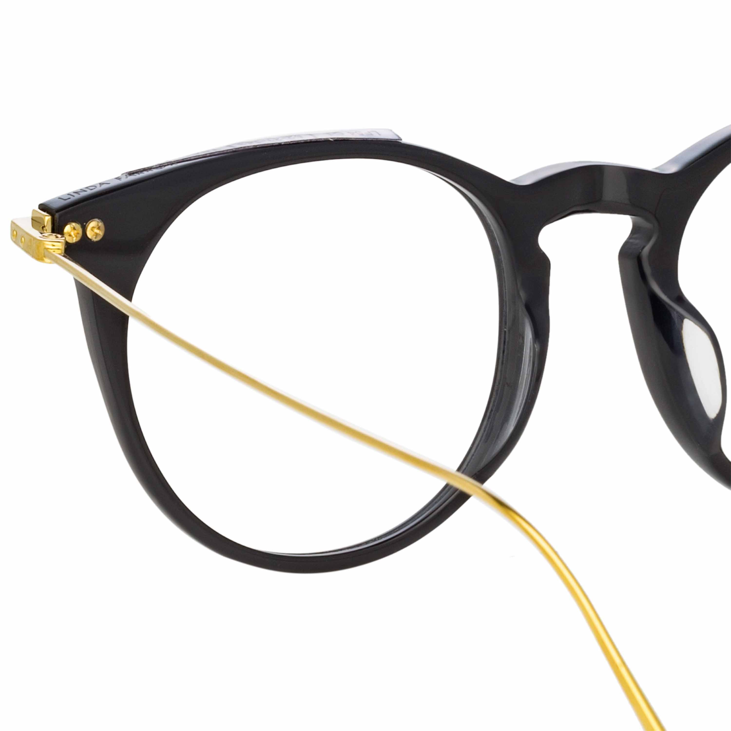 Color_LF54C1OPT - Ellis Oval Optical Frame in Black