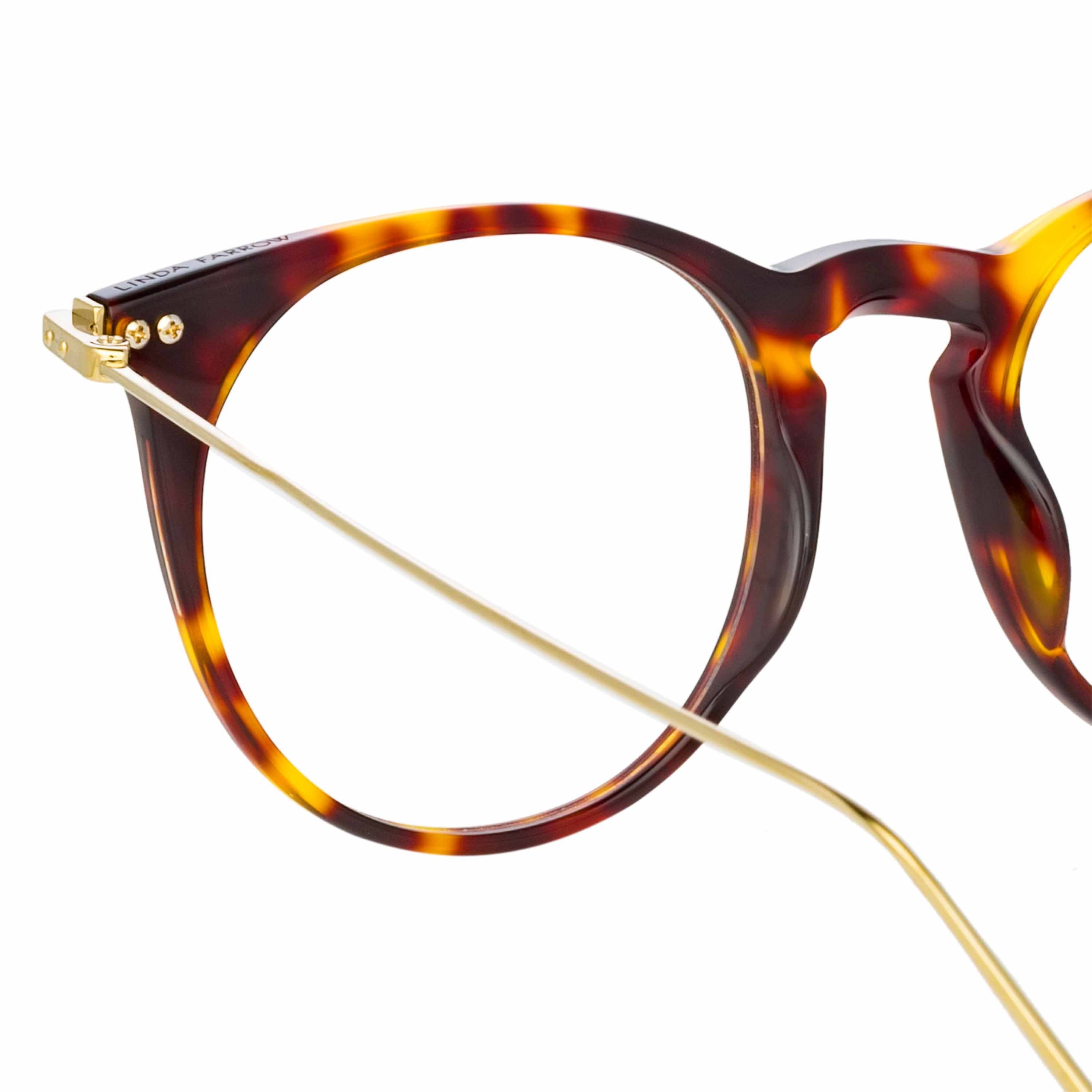 Color_LF54C2OPT - Ellis Oval Optical Frame in Tortoiseshell