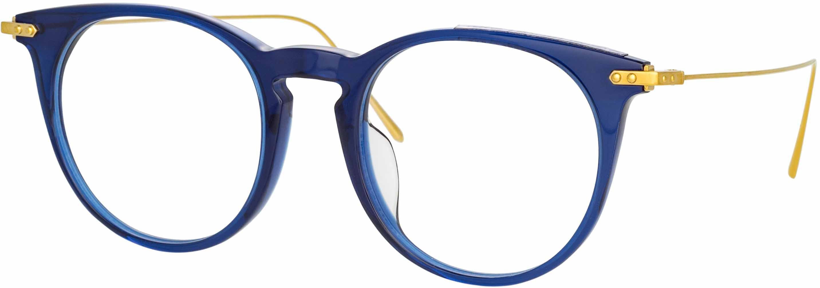 Color_LF54C3OPT - Ellis Oval Optical Frame in Navy