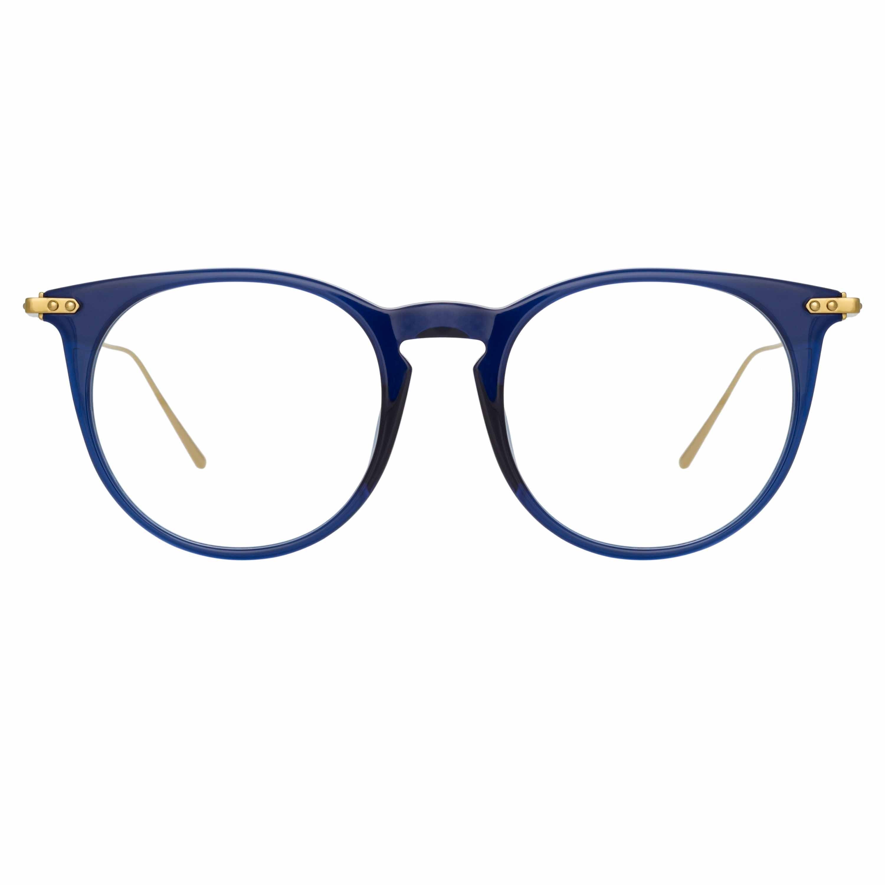 Color_LF54C3OPT - Ellis Oval Optical Frame in Navy