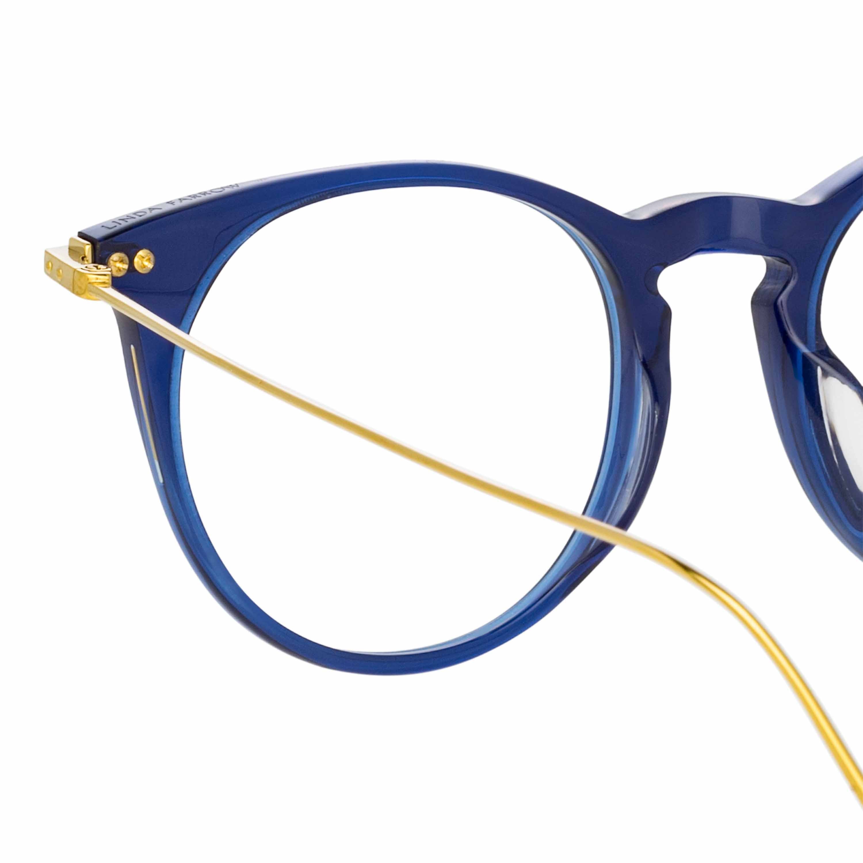 Color_LF54C3OPT - Ellis Oval Optical Frame in Navy