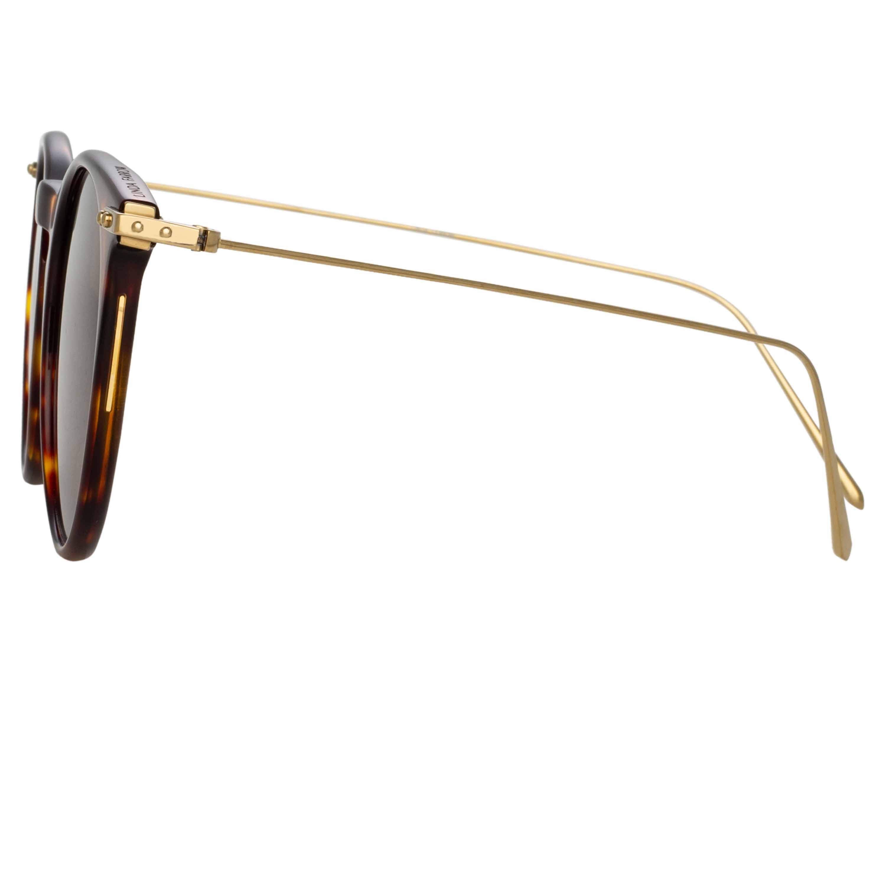 Color_LF54C7SUN - Ellis Oval Sunglasses in Tortoiseshell