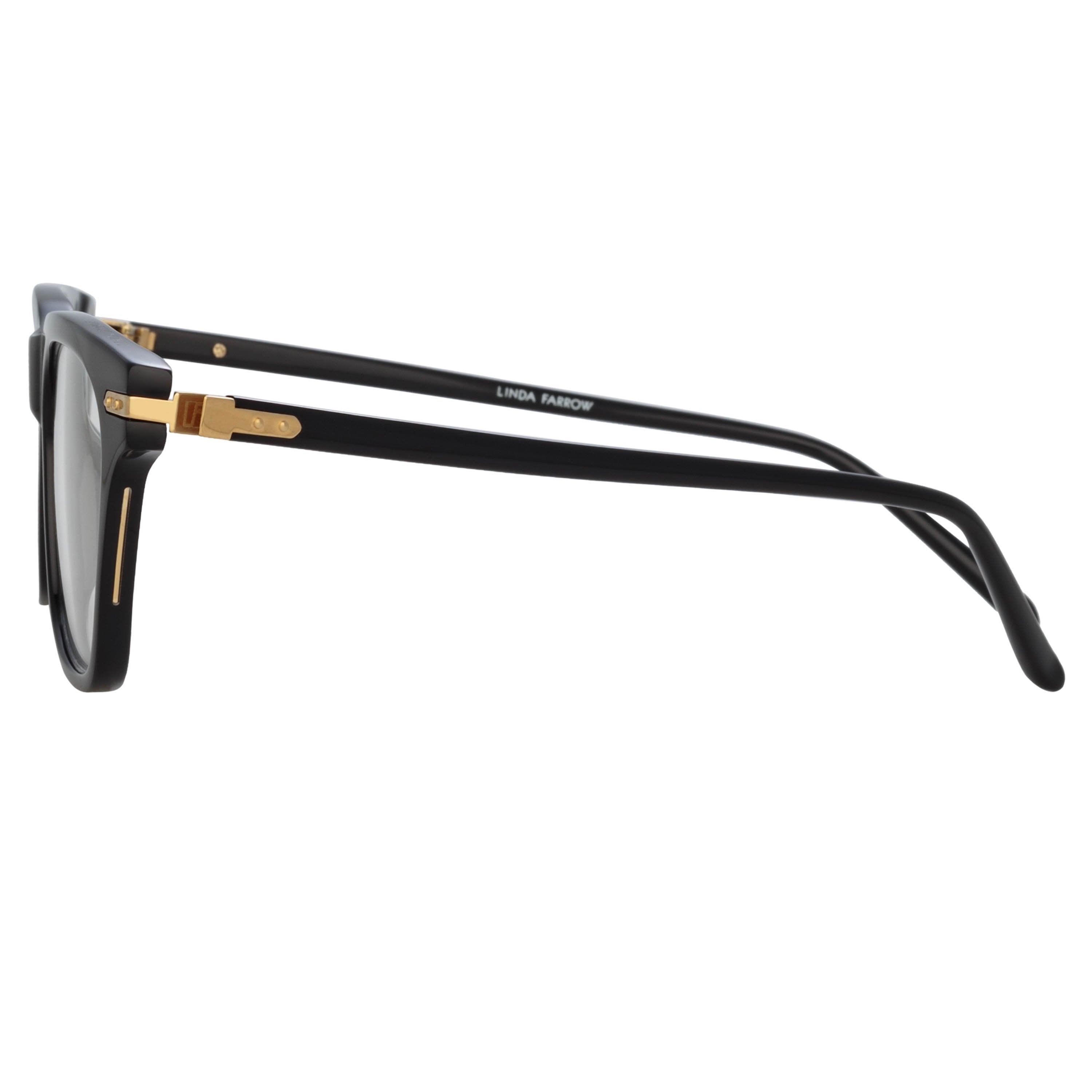 Color_LF55C1OPT - Mae Cat Eye Optical Frame in Black