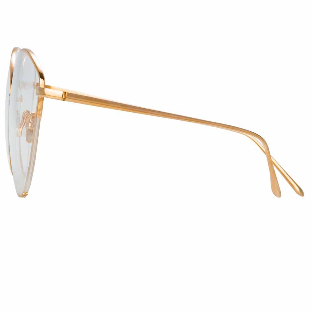 Color_LFL1008C3OPT - Linda Farrow Ella C3 Cat Eye Optical Frame