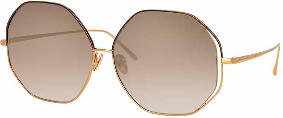 Color_LFL1009C4SUN - Linda Farrow Aerial C4 Oversized Sunglasses