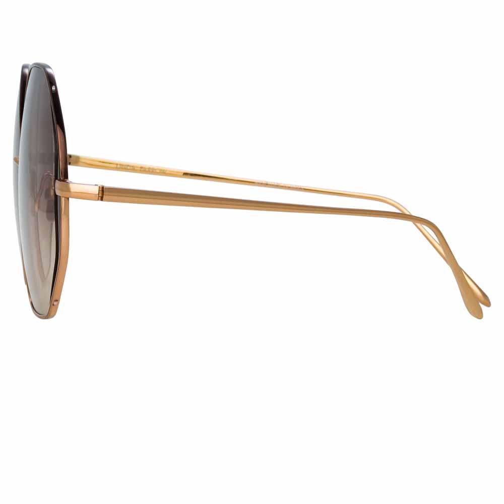 Color_LFL1009C4SUN - Linda Farrow Aerial C4 Oversized Sunglasses