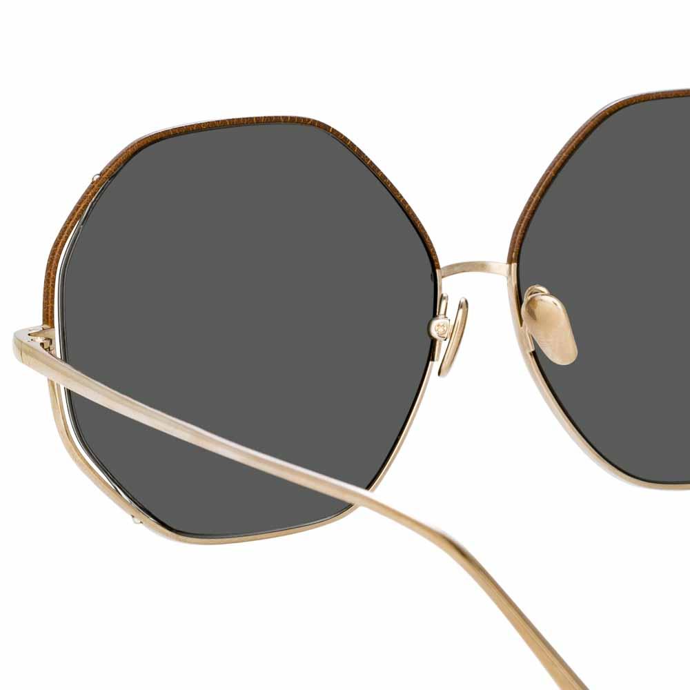 Color_LFL1009C5SUN - Linda Farrow Aerial C5 Oversized Sunglasses