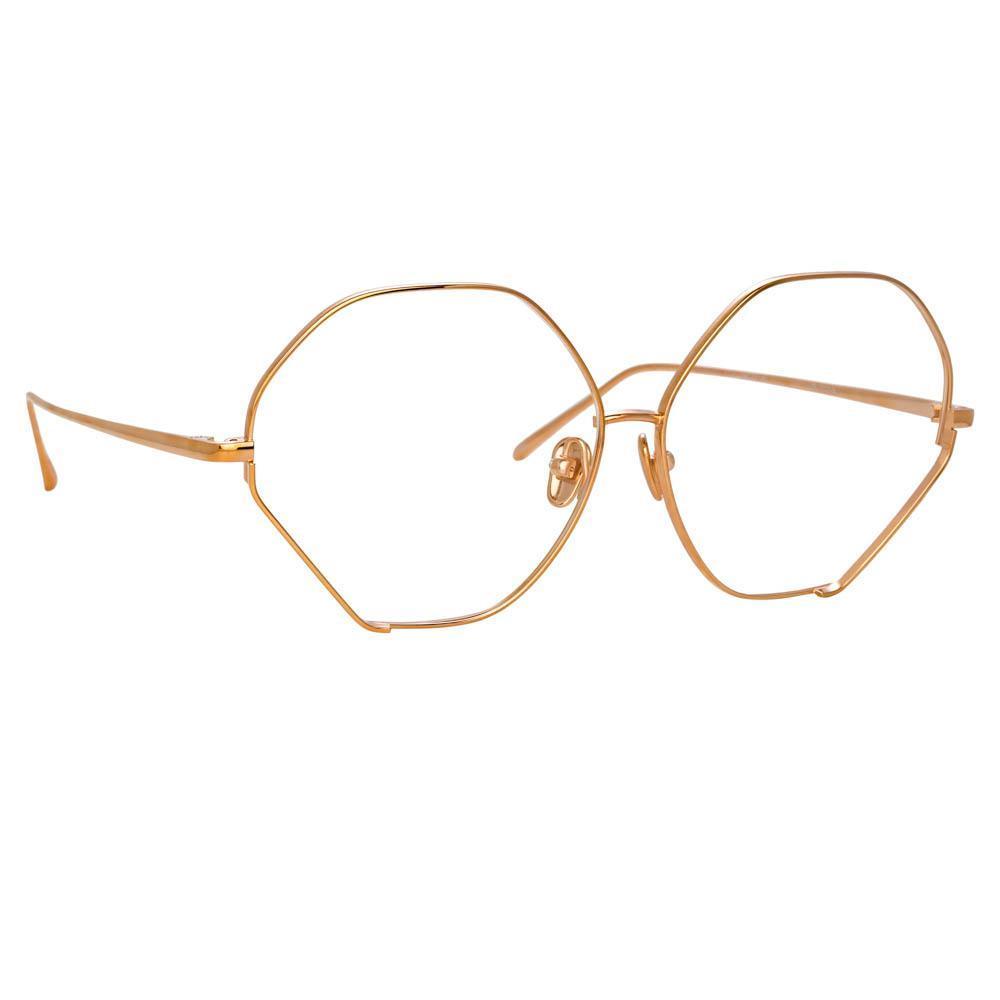 Color_LFL1010C8OPT - Fawcet Hexagon Optical Frame in Rose Gold
