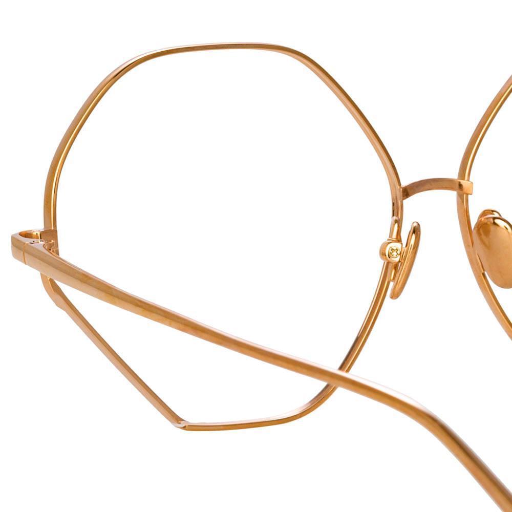 Color_LFL1010C8OPT - Fawcet Hexagon Optical Frame in Rose Gold