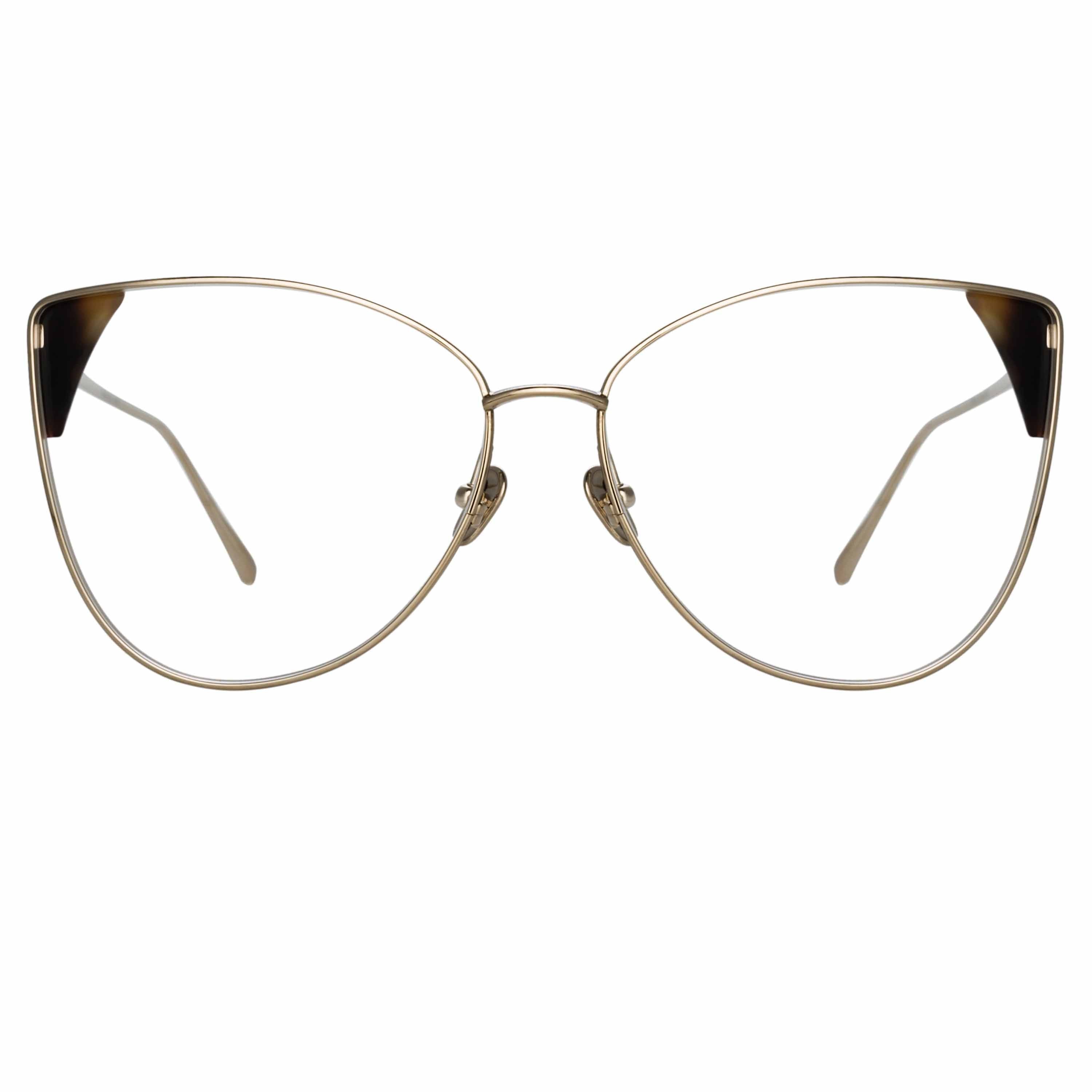 Color_LFL1028C6OPT - Ida Cat Eye Optical Frame in Light Gold
