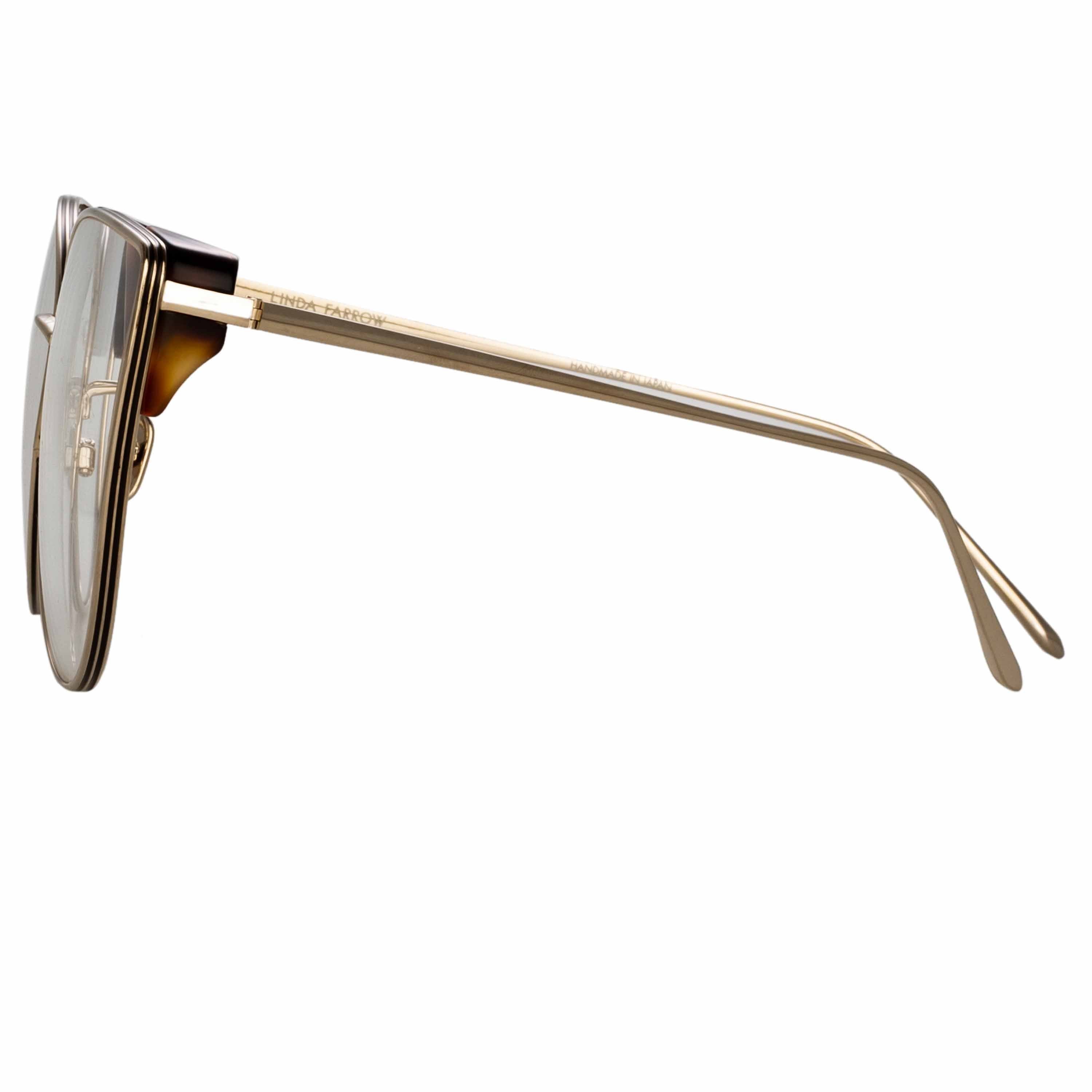 Color_LFL1028C6OPT - Ida Cat Eye Optical Frame in Light Gold
