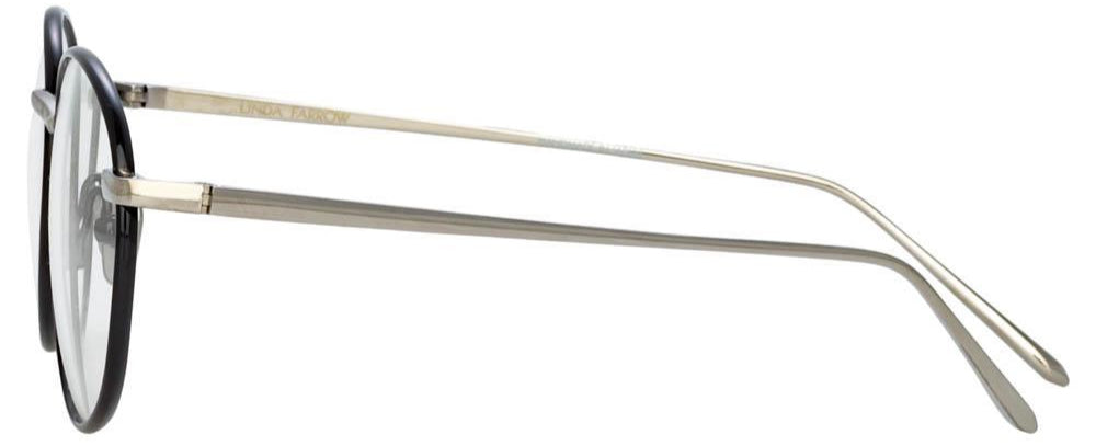 Color_LFL1034C2OPT - Hoffman Oval Optical Frame in Black