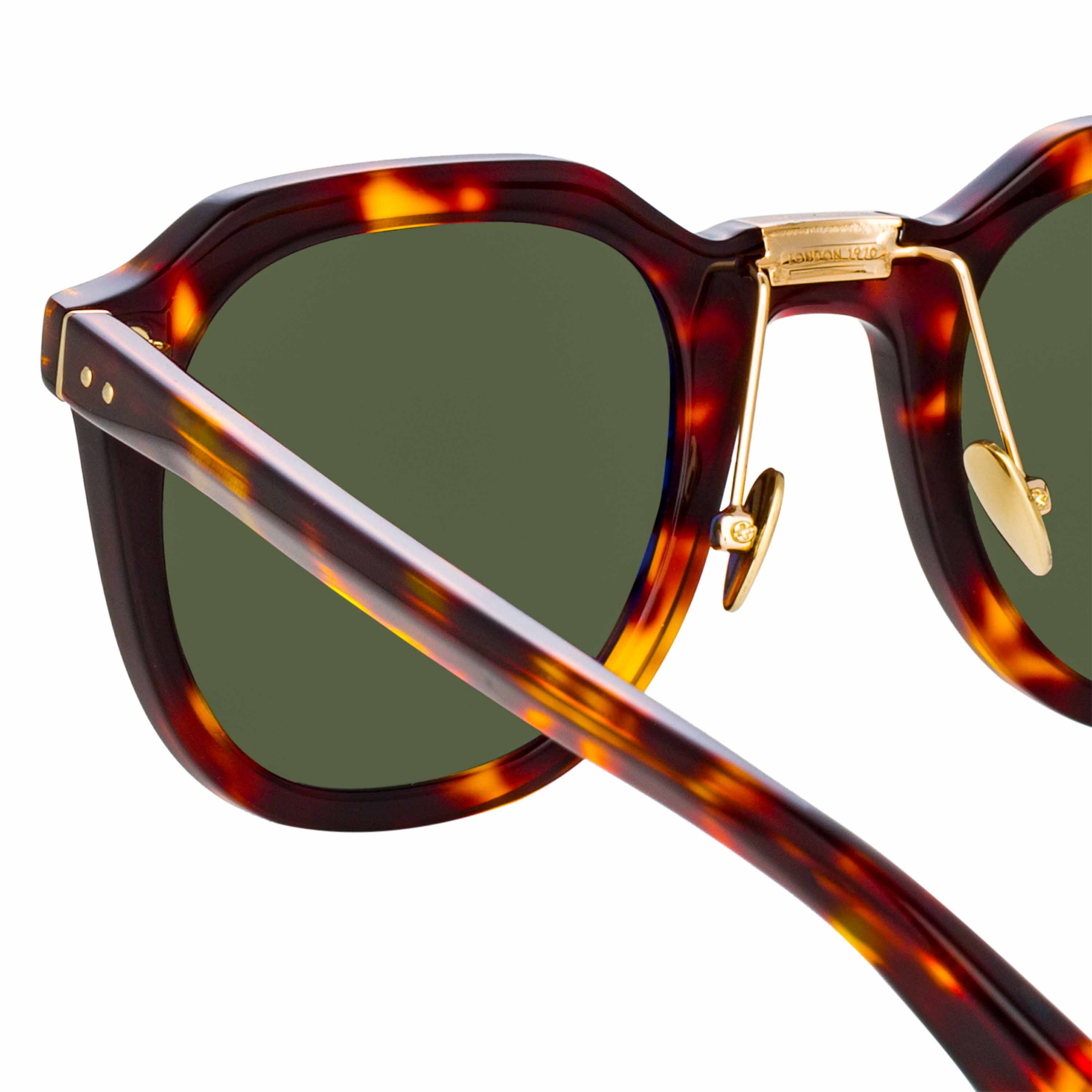Color_LFL1103C2SUN - Fletcher Angular Sunglasses in Tortoiseshell